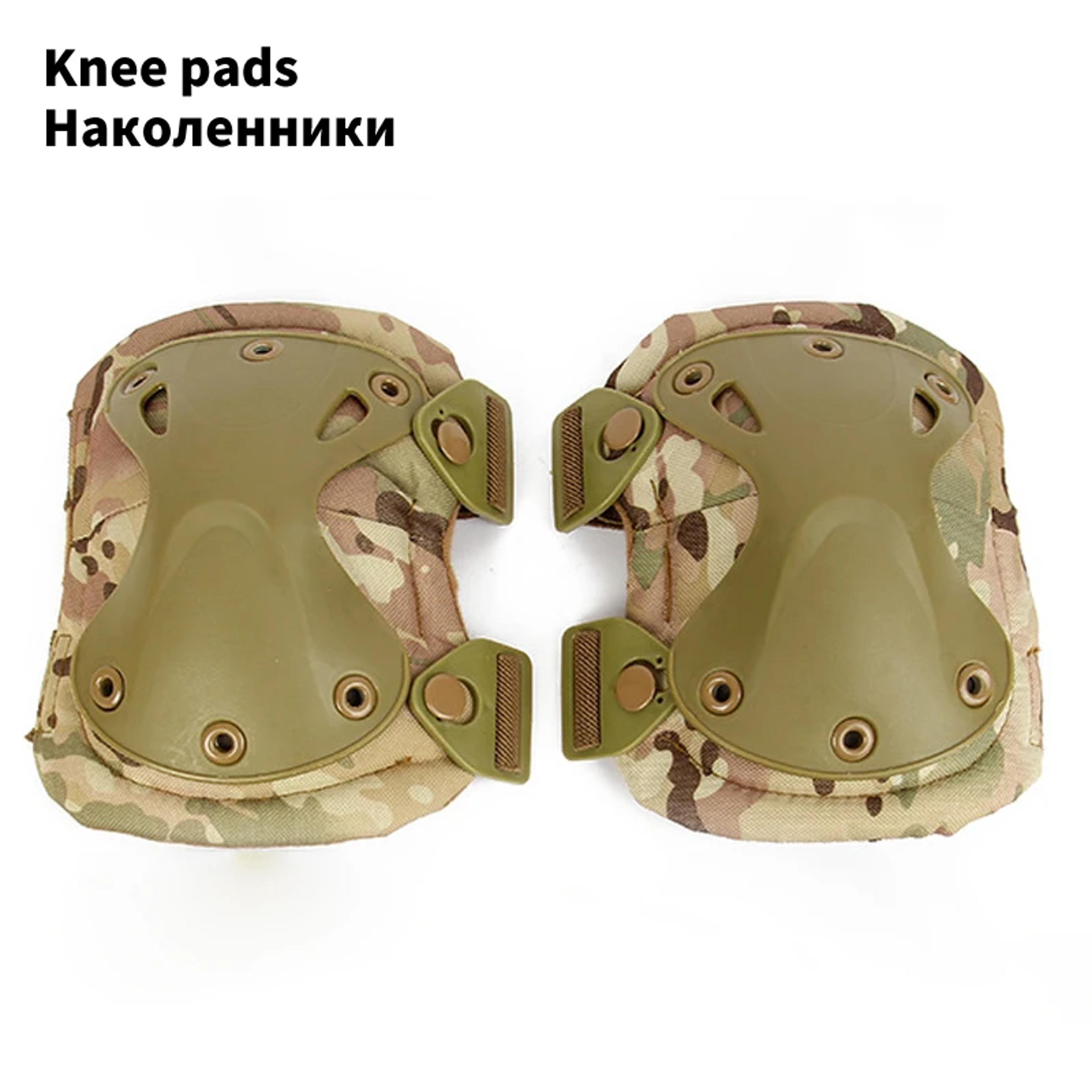 Tactical Knee Pads Support Gear For Military Airsoft Outdoor Sports Protection 9