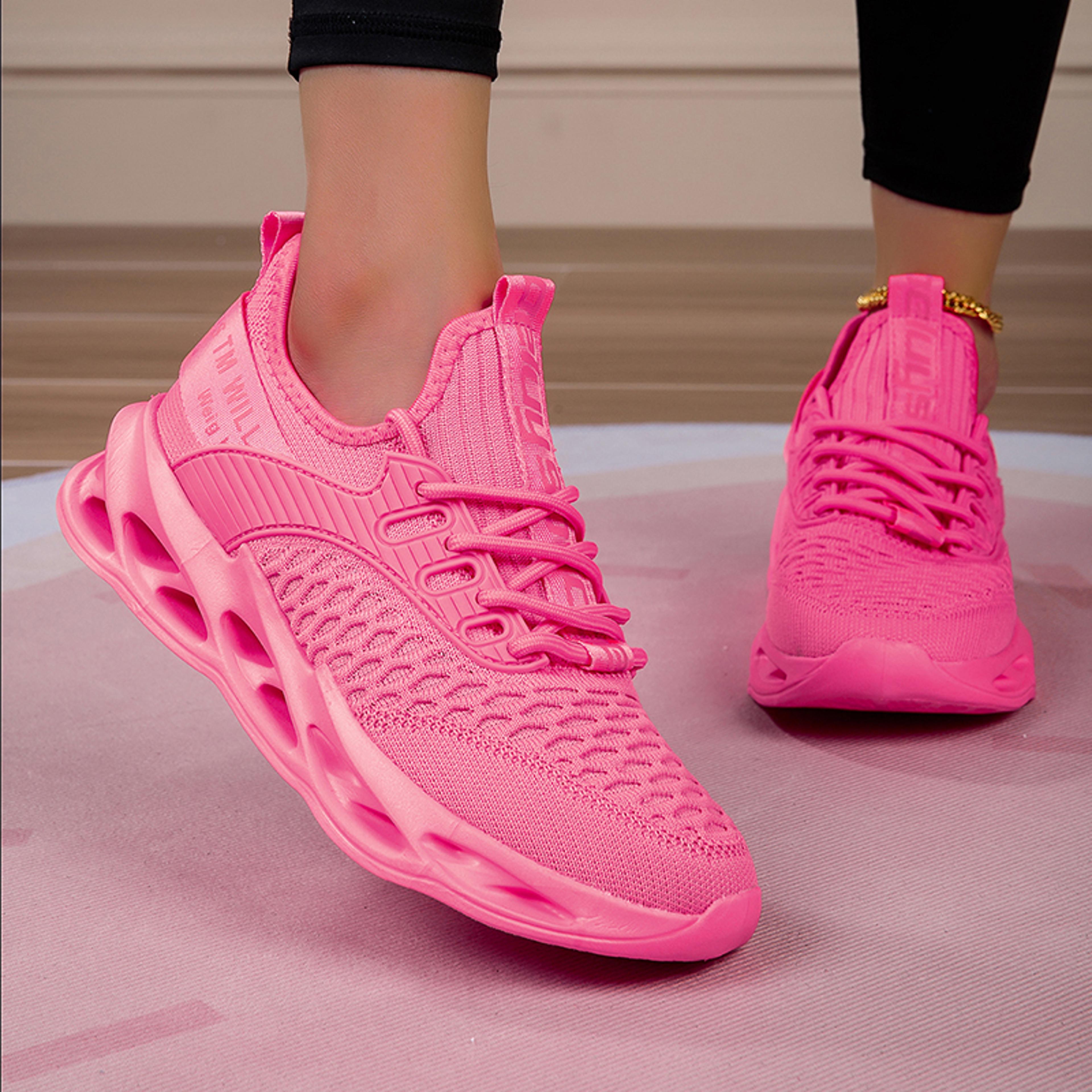 Women Platform Sneakers Breathable Walking Sport Shoes 9