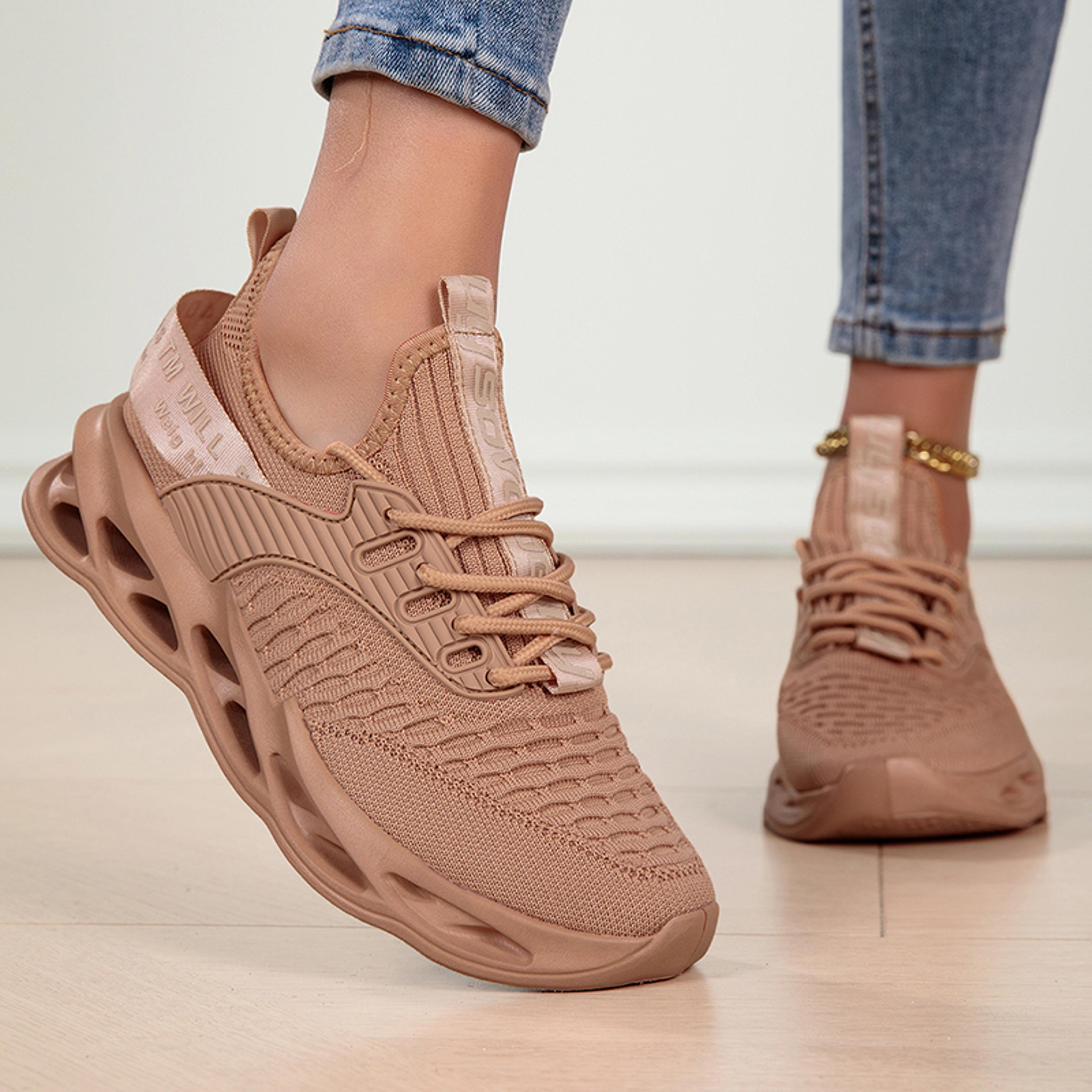 Women Platform Sneakers Breathable Walking Sport Shoes 11