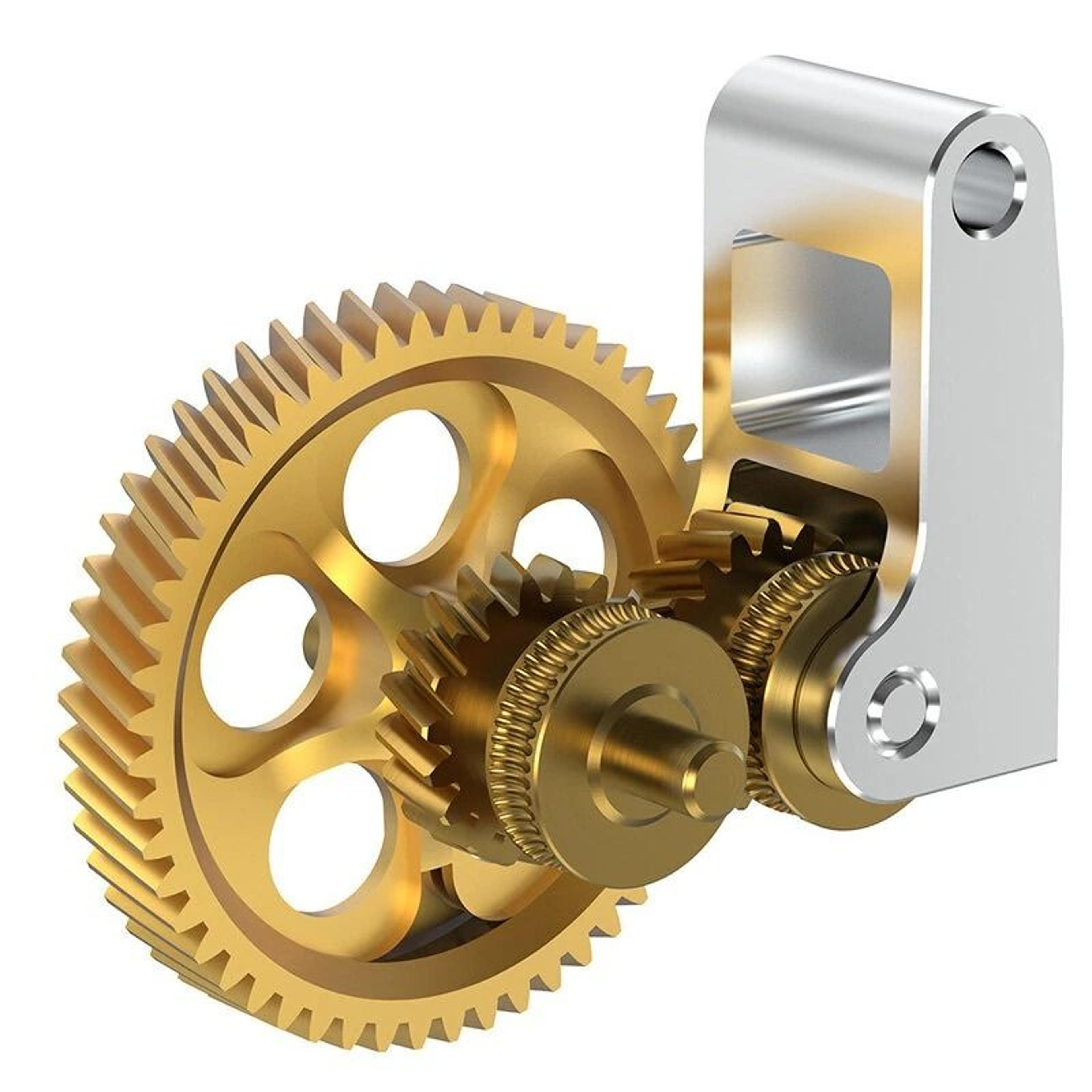 Panda Claw Hardened Steel Extruder Gear Upgrade For Bambu Lab 3