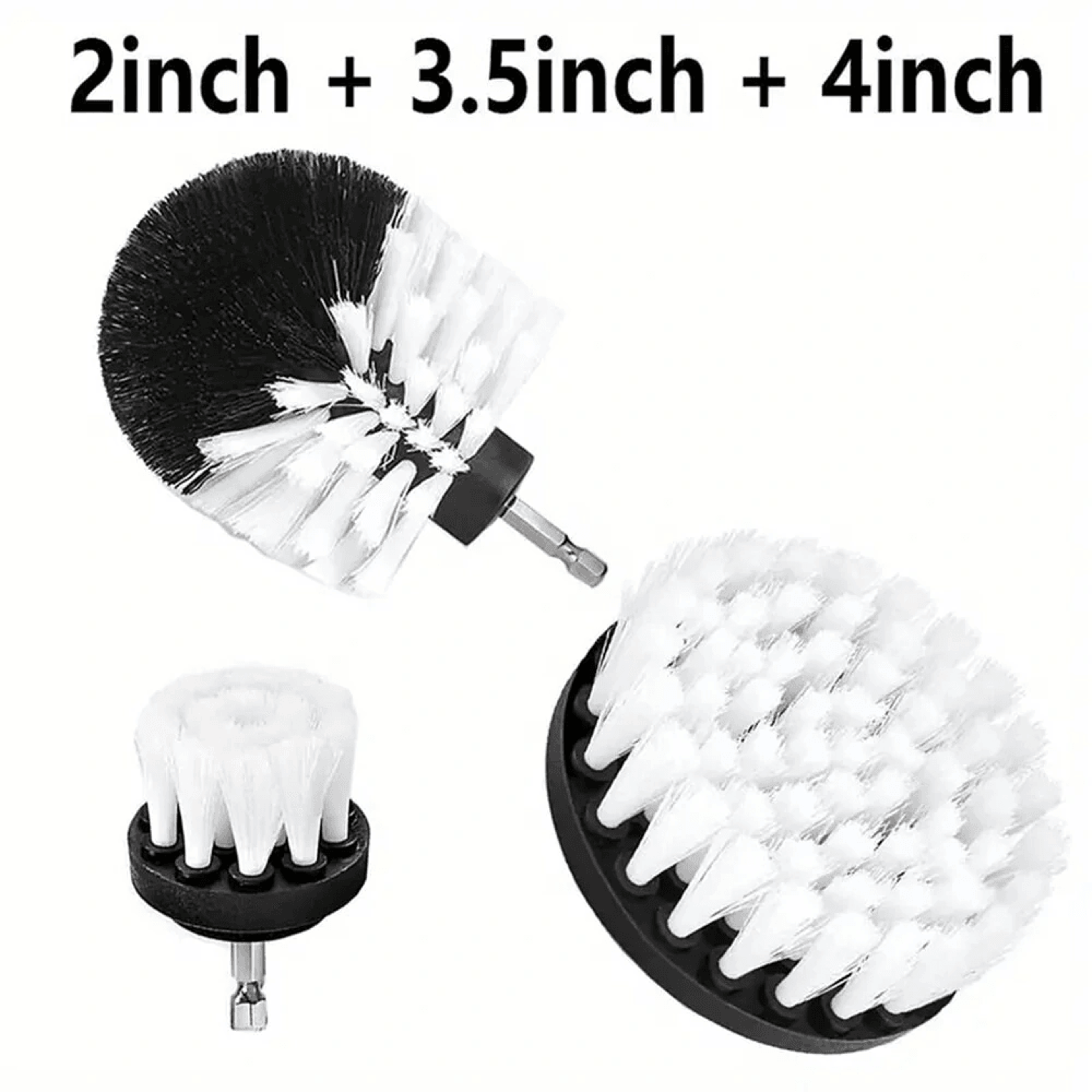 Drill Brush Set Power Scrubber Cleaning Kit For Grout Tile Tub And Kitchen 8
