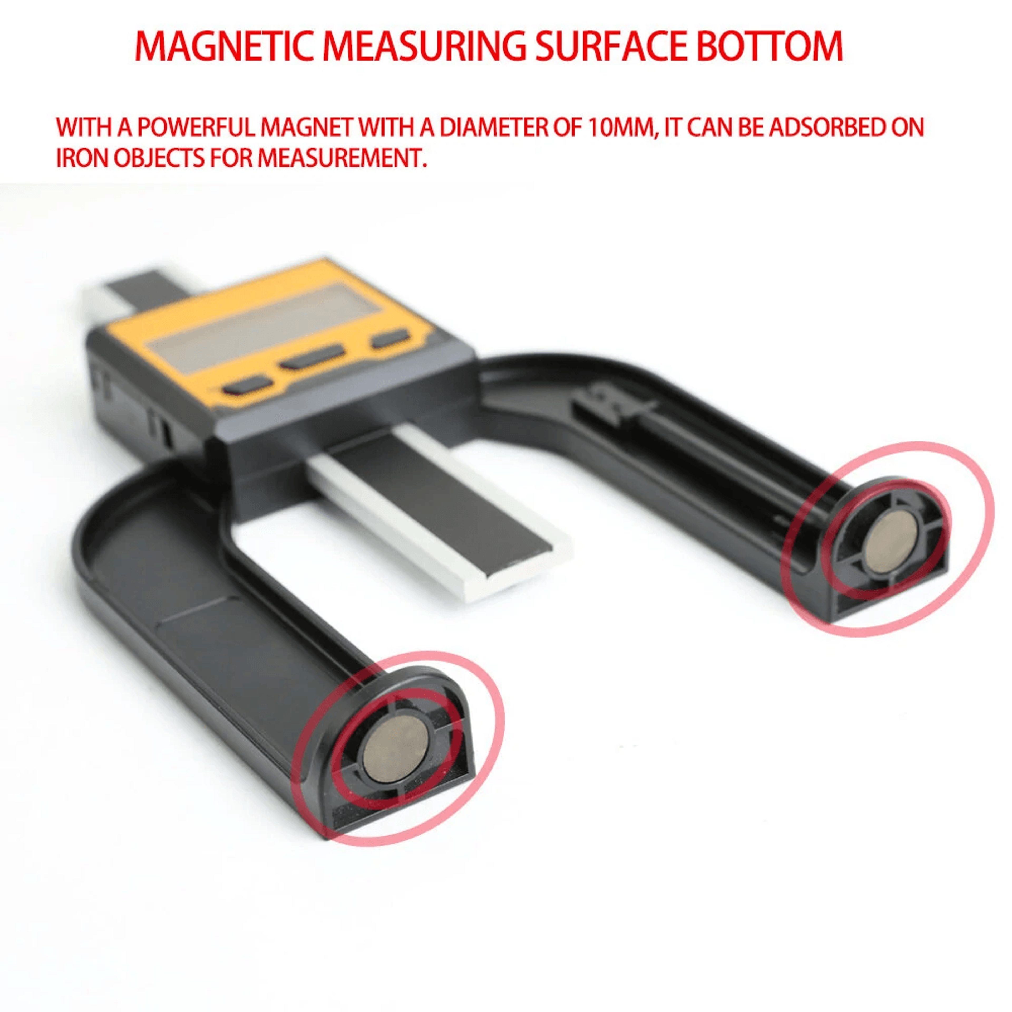 Precision Digital Depth Gauge With LCD Display For Woodworking And Accurate Height Measurement 4