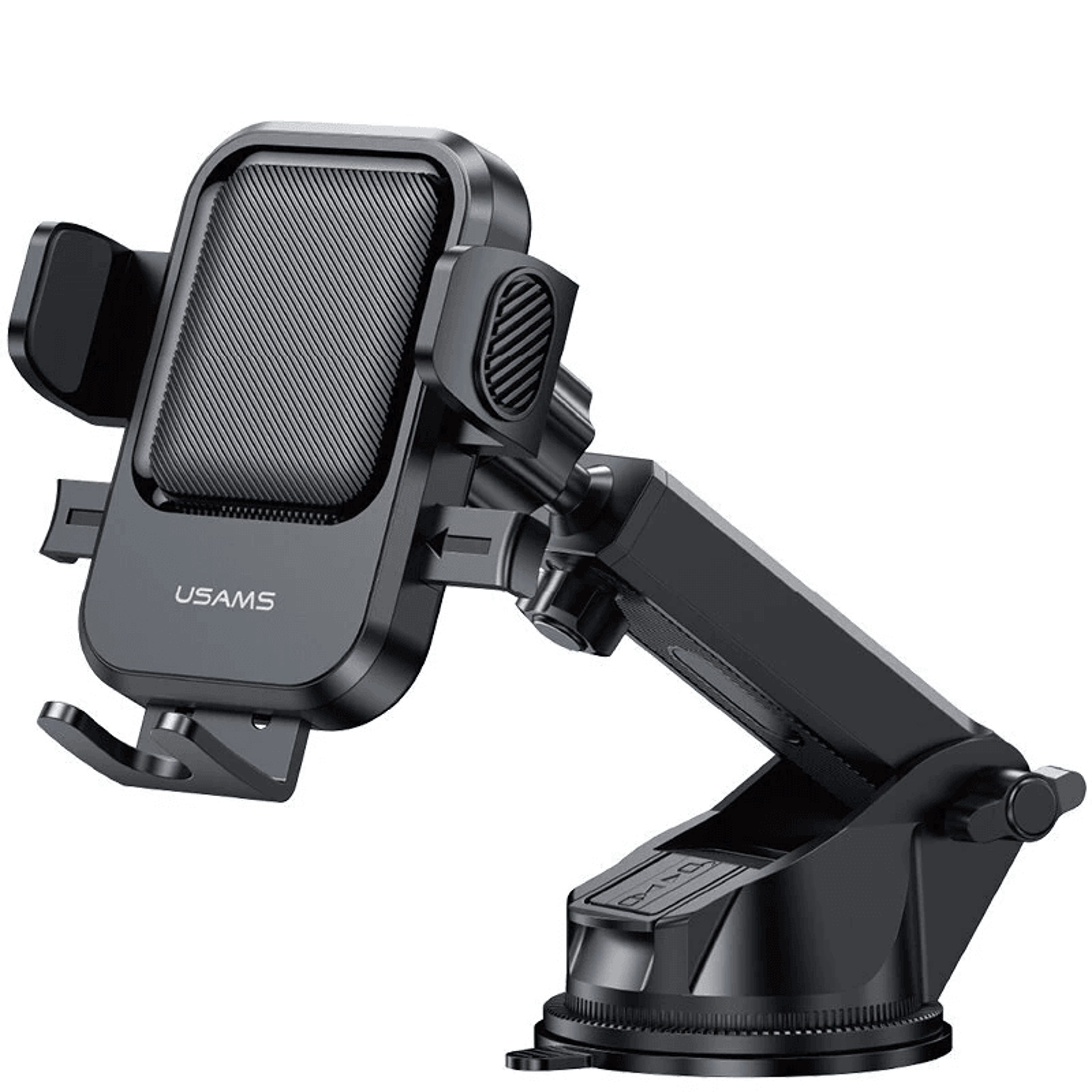 One Touch Air Vent Car Phone Holder With Auto Lock And Rotation 8