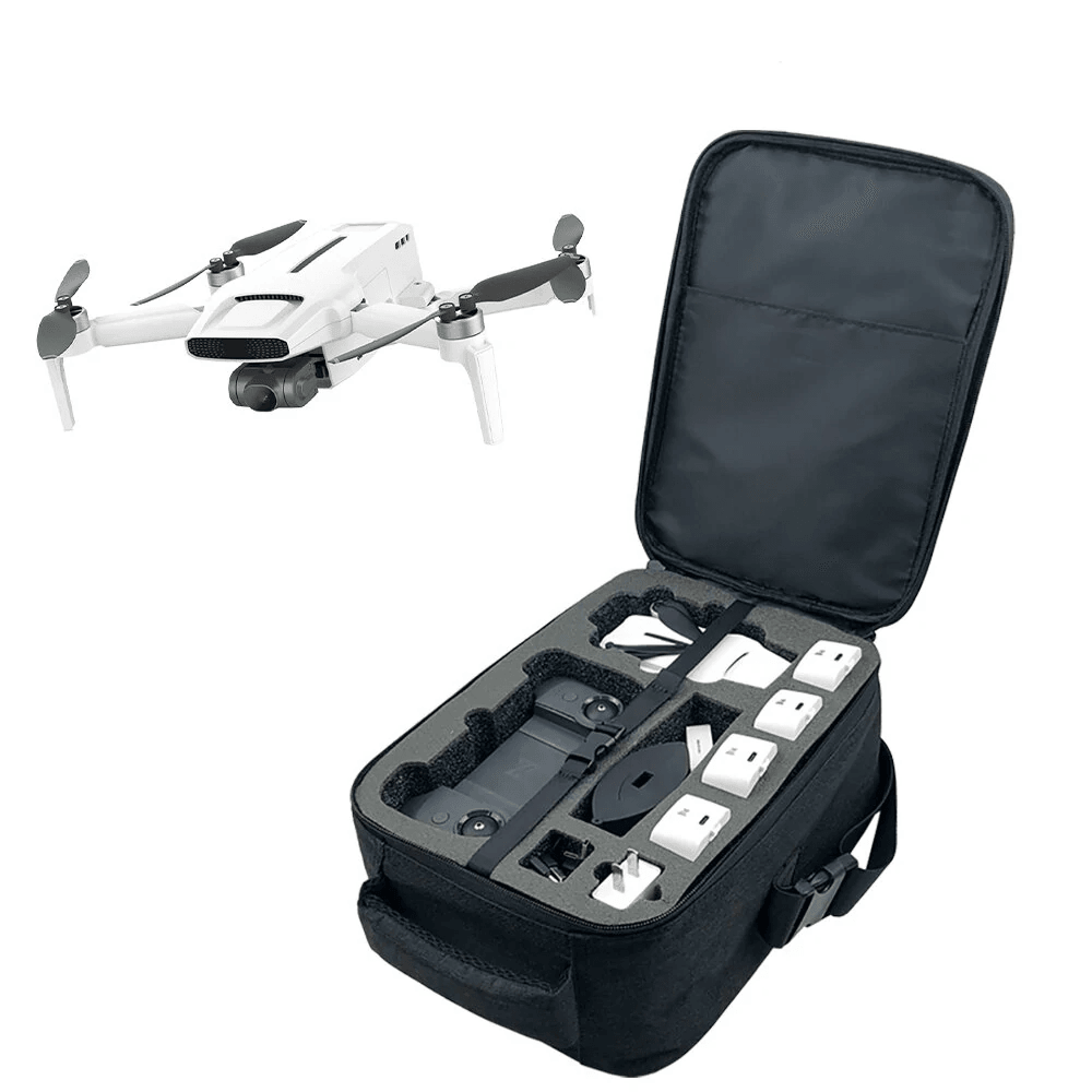Mini Waterproof Drone Carrying Bag With Protective Padded Storage 3