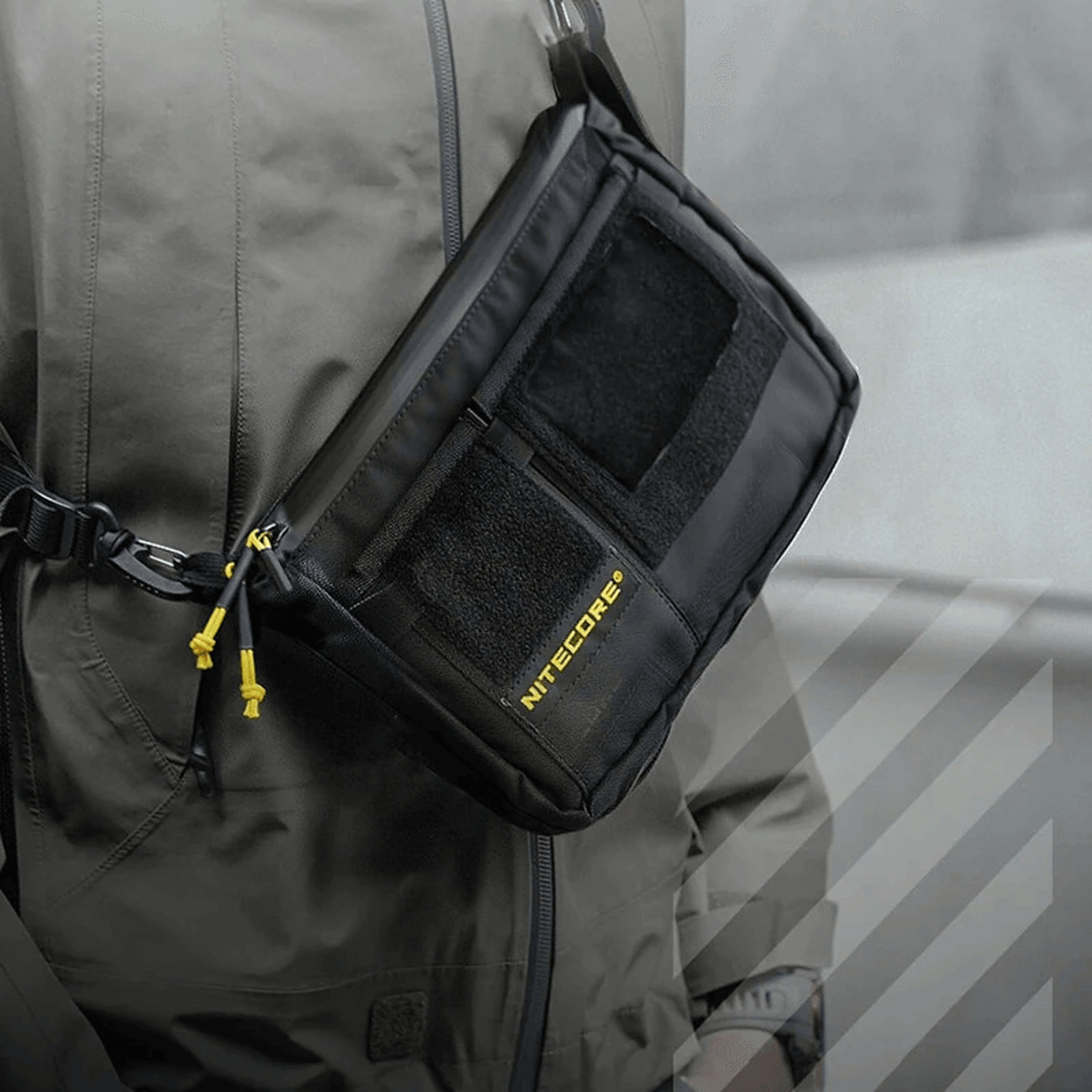 Sling Bag With MOLLE Webbing Lightweight Tactical Crossbody Pack 1