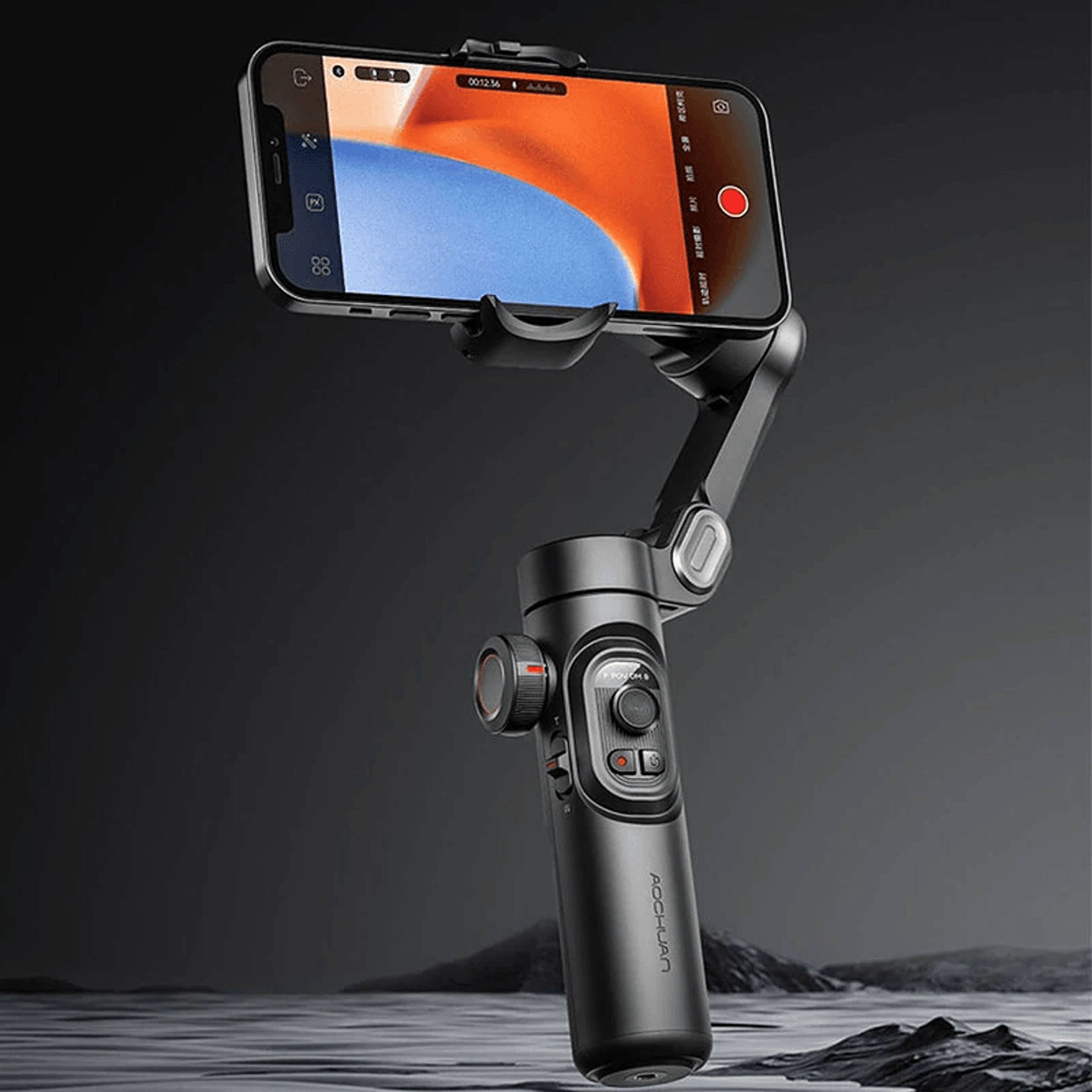 Smart Axis Smartphone Gimbal With AI Face Tracking 3