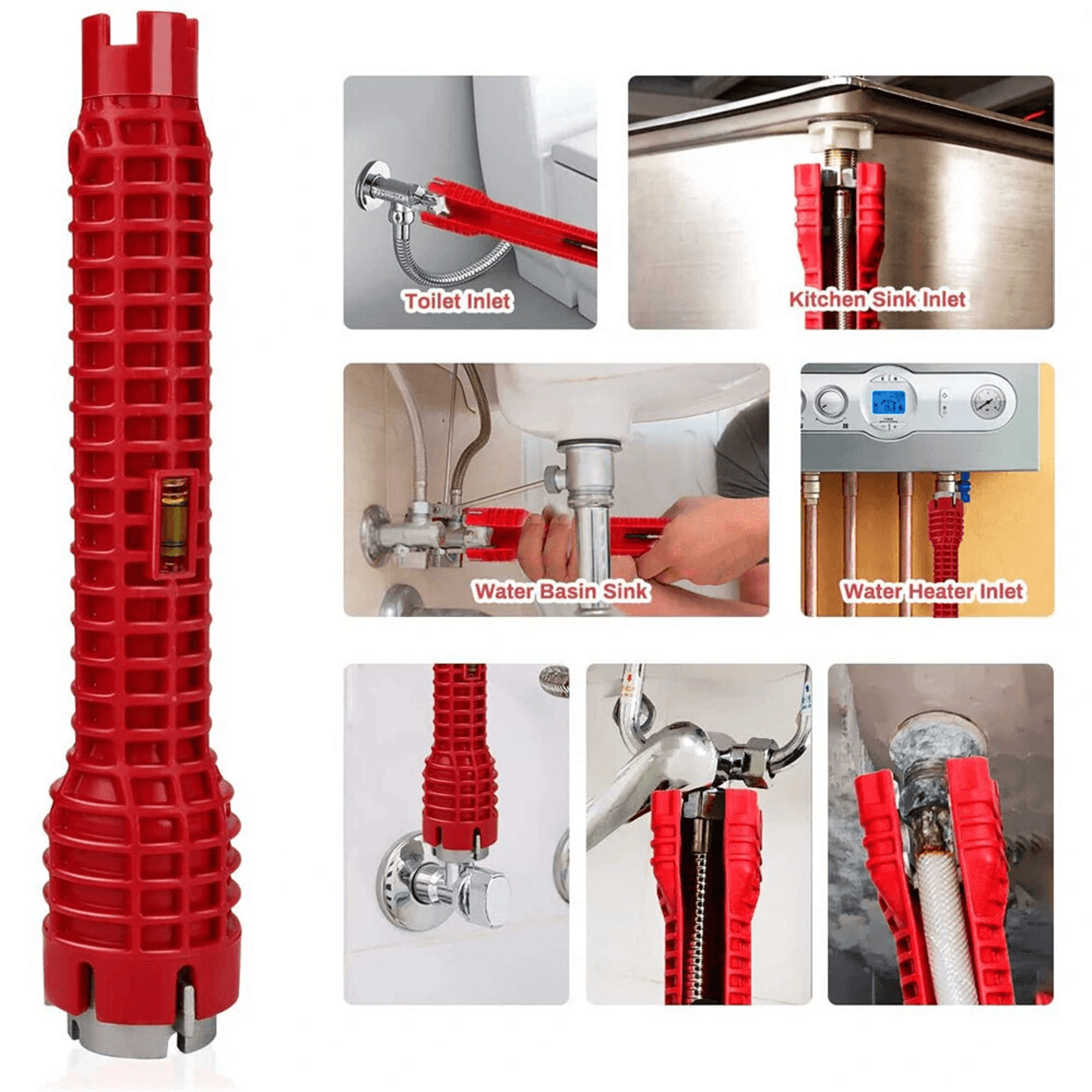 Sink Repair Wrench Universal Faucet Installation And Plumbing Tool 7