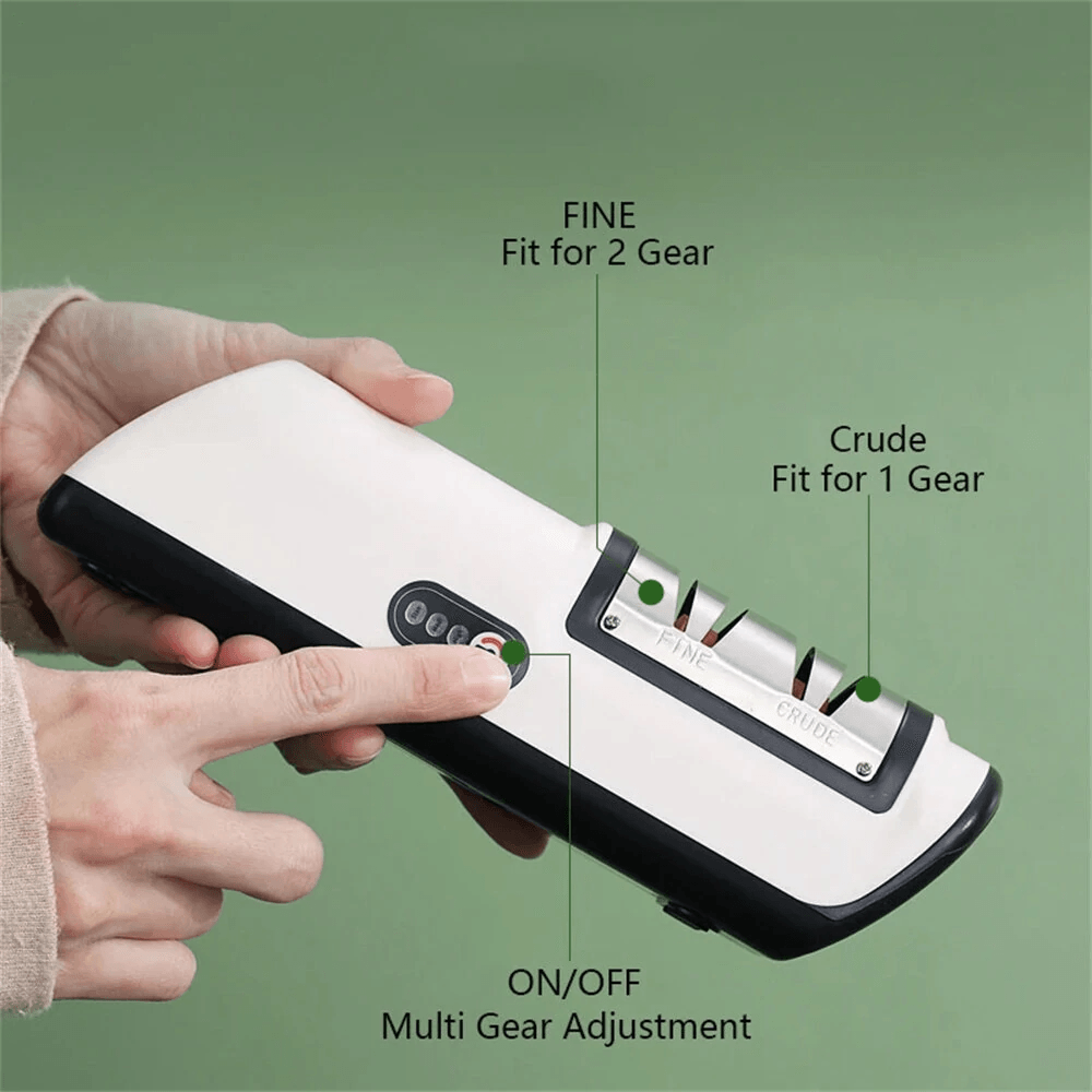Rechargeable Stage Electric Knife Sharpener And Scissor Sharpening Tool 5