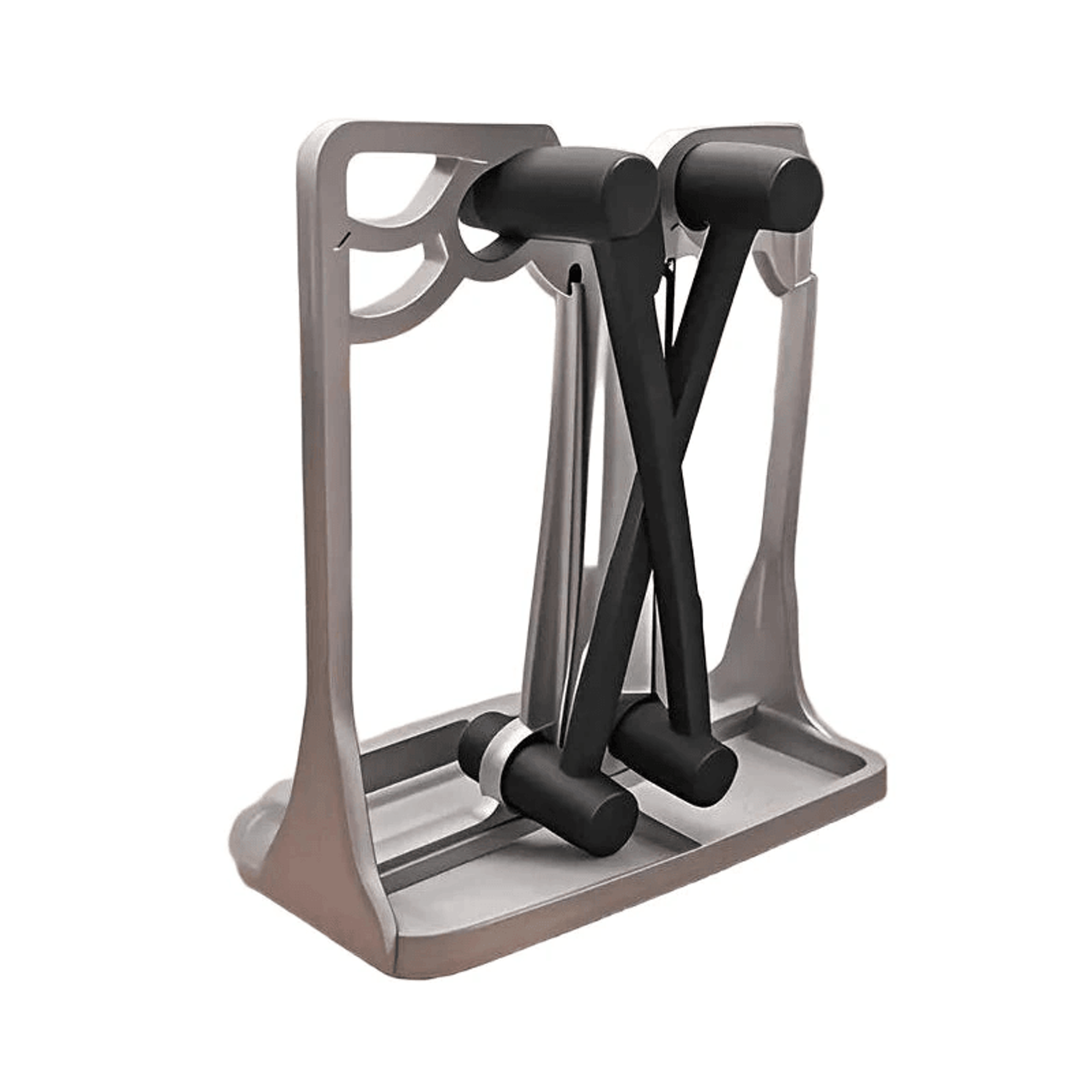 Stainless Steel Manual Knife Sharpener Dual Slot Kitchen Knife And Scissor Sharpening Tool 3