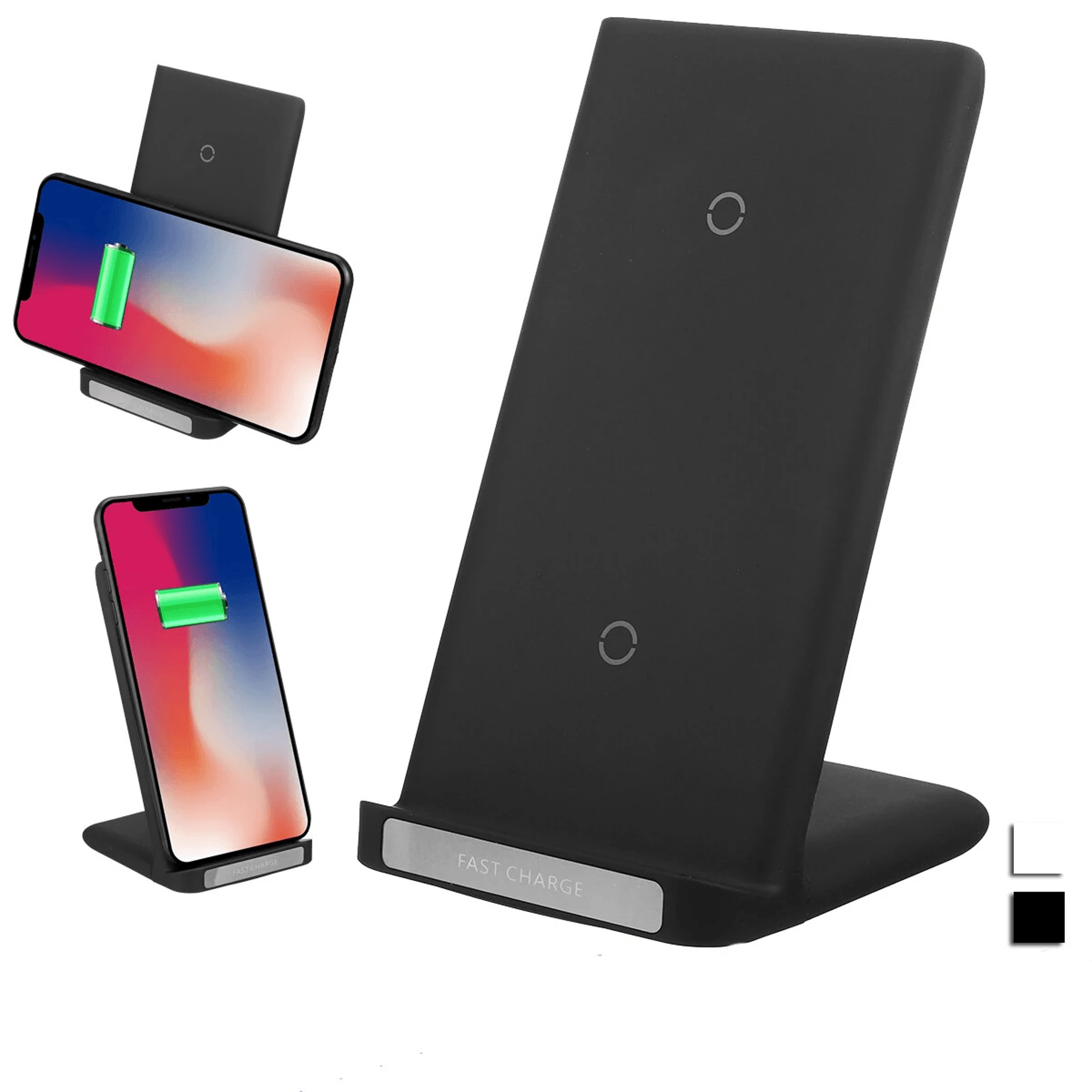 Qi Fast Wireless Charger Stand For Smartphones 9