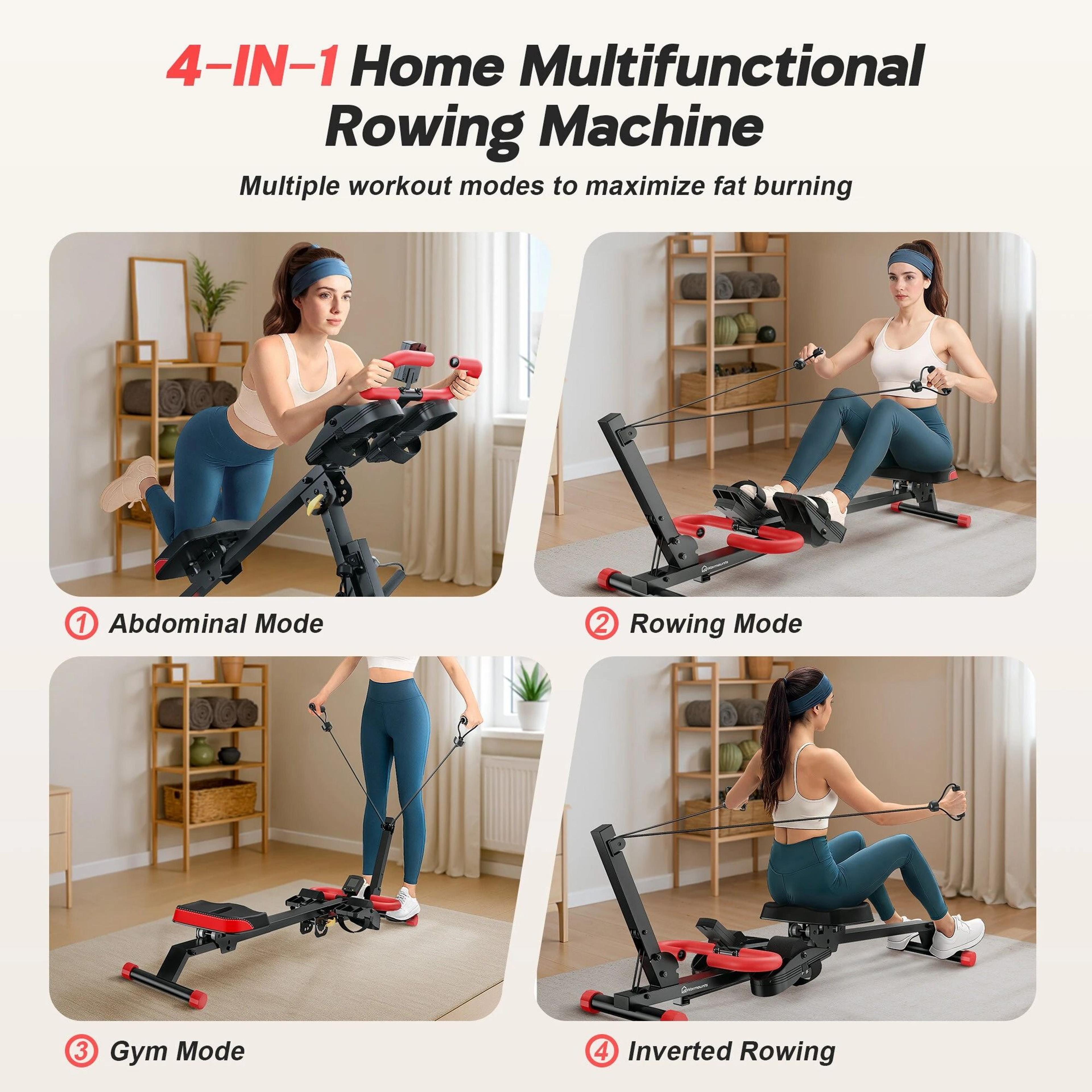 Machine And Ab Trainer With LCD Monitor For Full Body Home Workouts 6