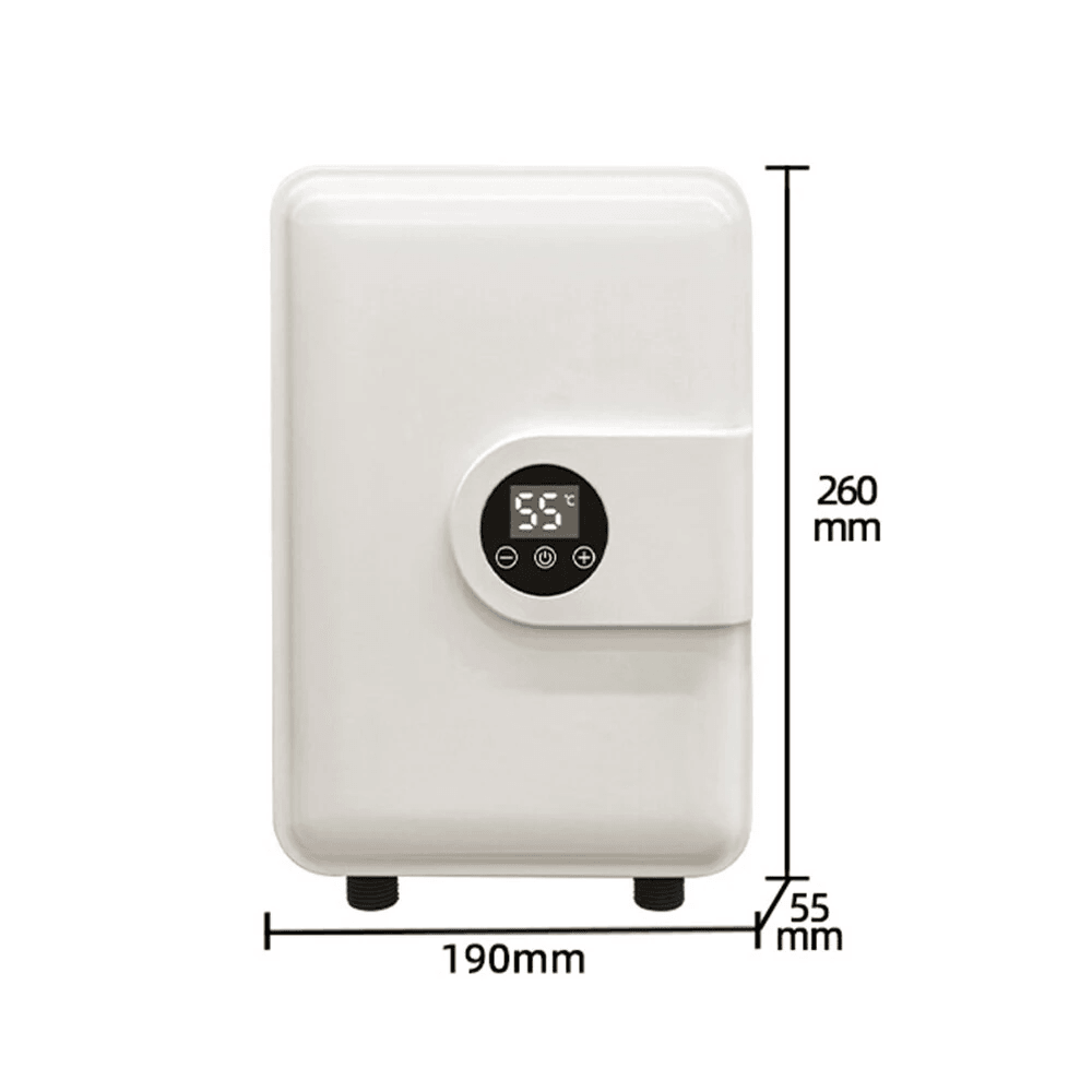 Instant Electric Water Heater With LED Touch Screen And Shower Head 4