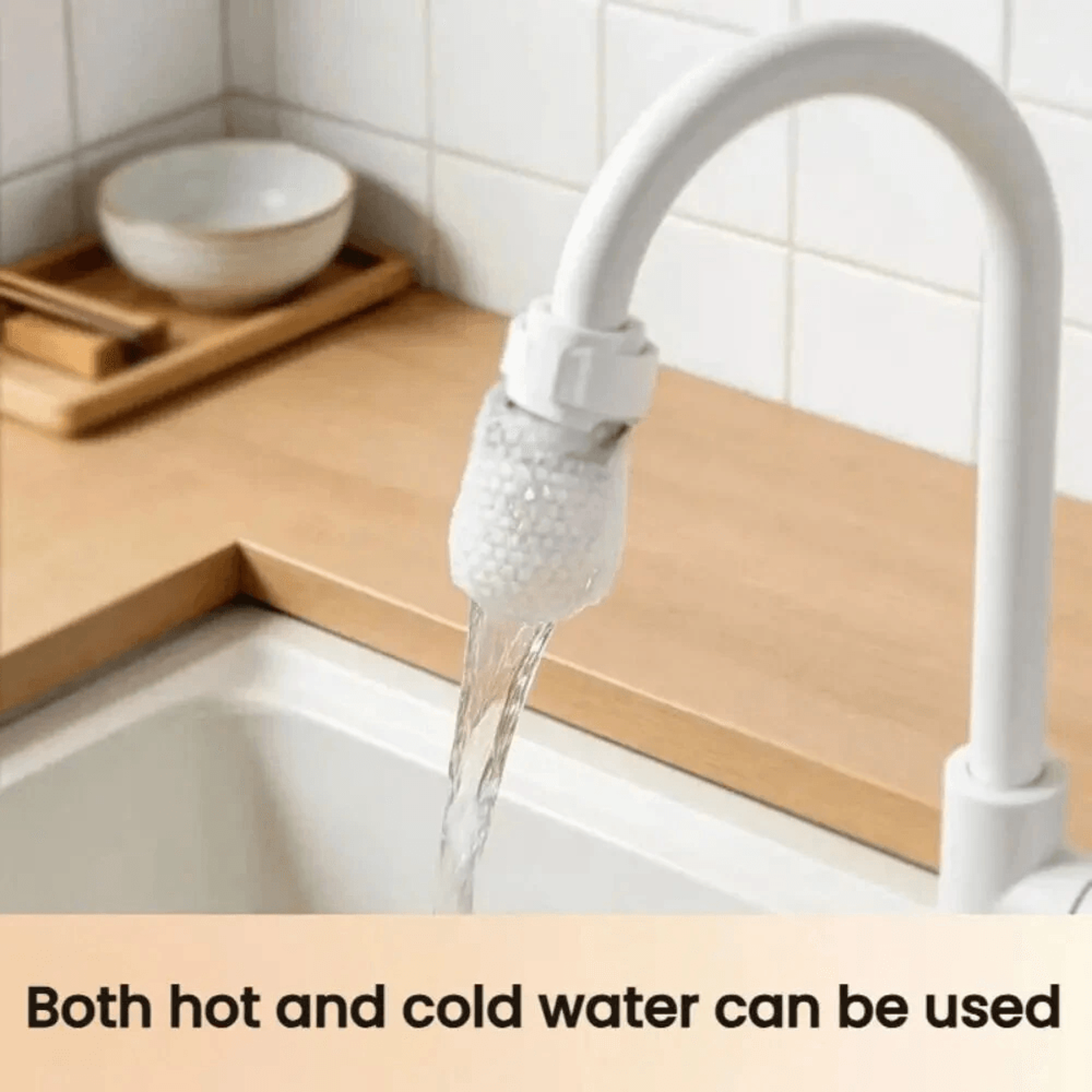 Universal Faucet Filter Cotton Bags With Anti Splash Design And T Straps 5