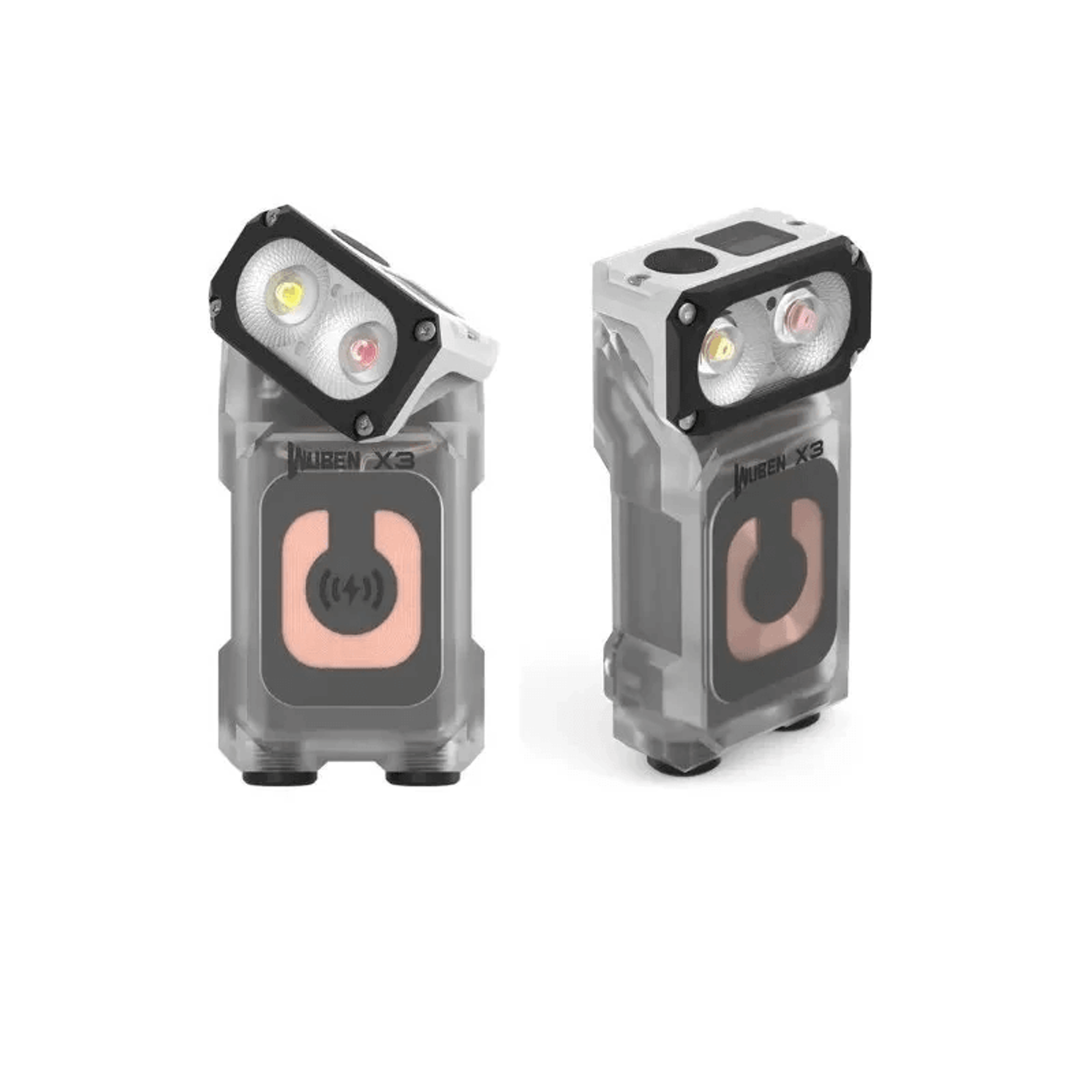 Mini EDC Flashlight With Rotating Head And Wireless Charging 3