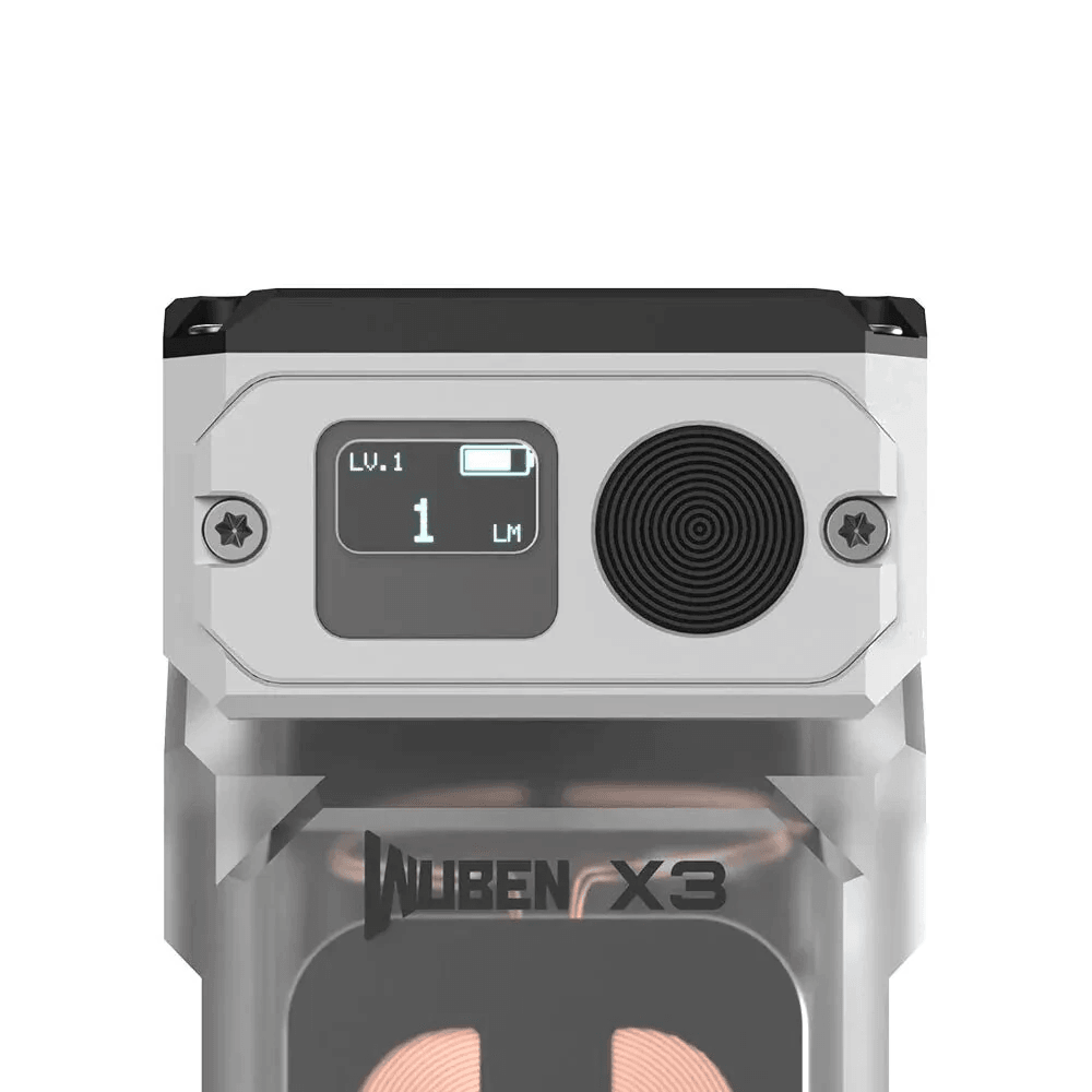 Mini EDC Flashlight With Rotating Head And Wireless Charging 2