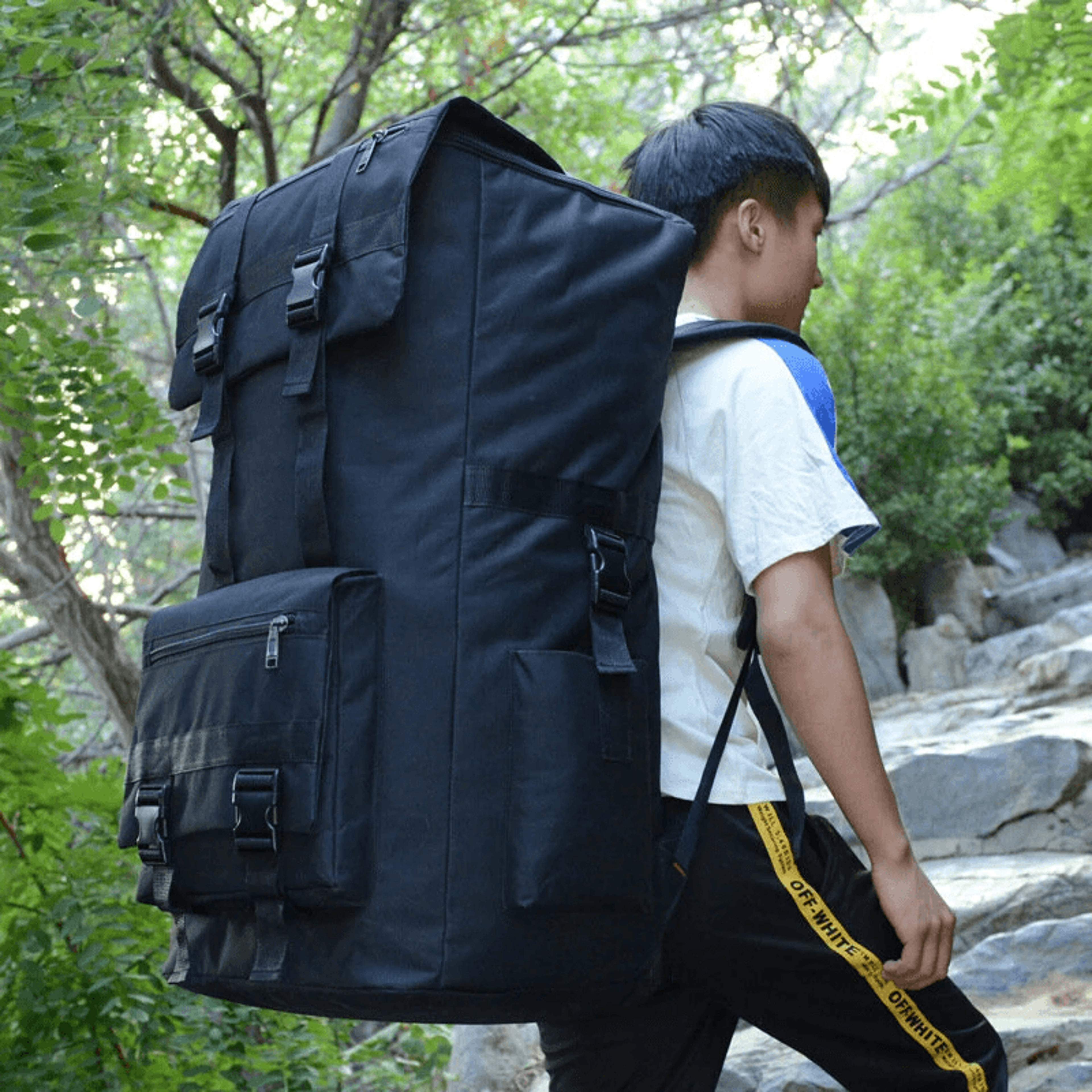 Extra Large Hiking Backpack For Camping Travel And Extended Trips 3