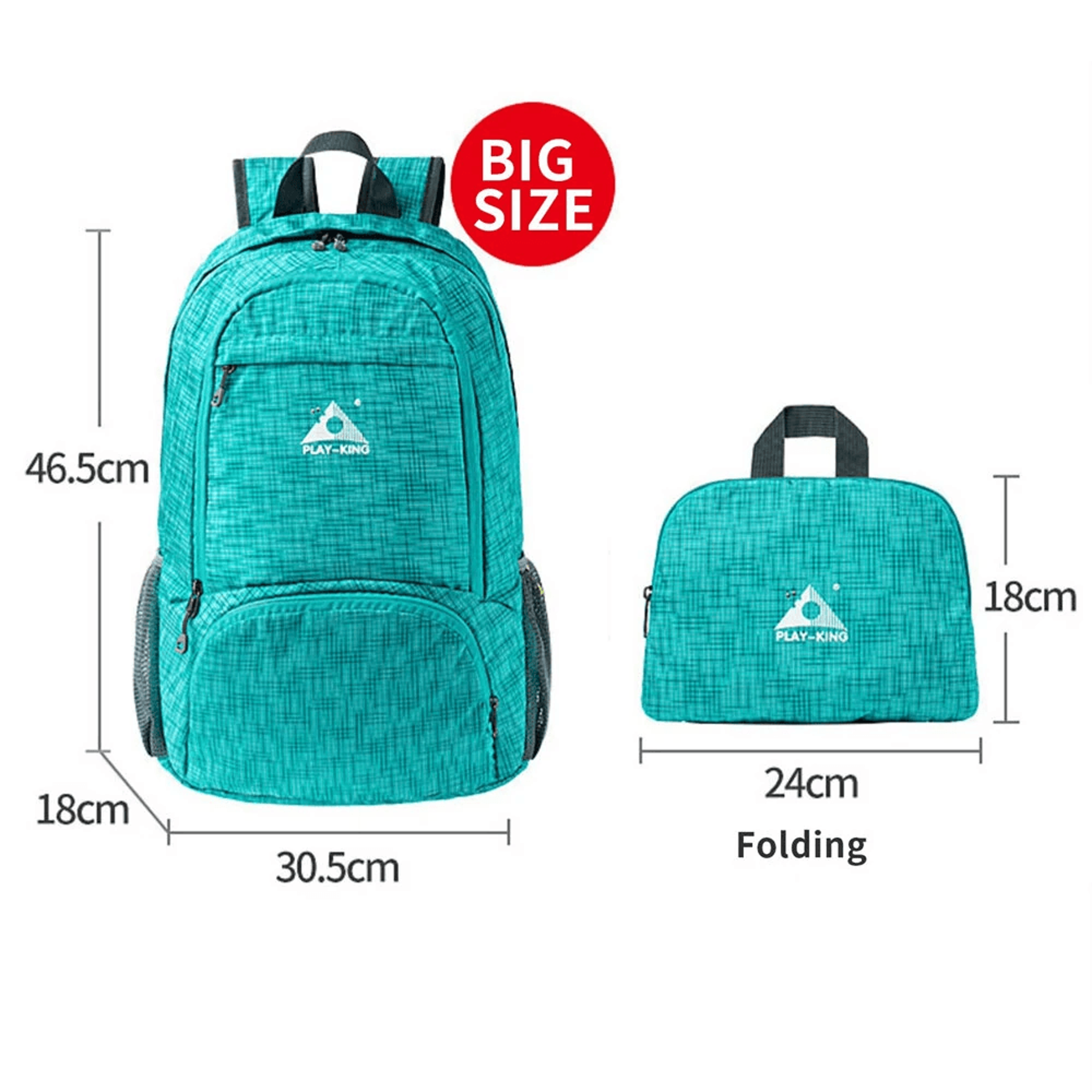 Lightweight Foldable Backpack Waterproof Packable Daypack For Hiking And Travel 5