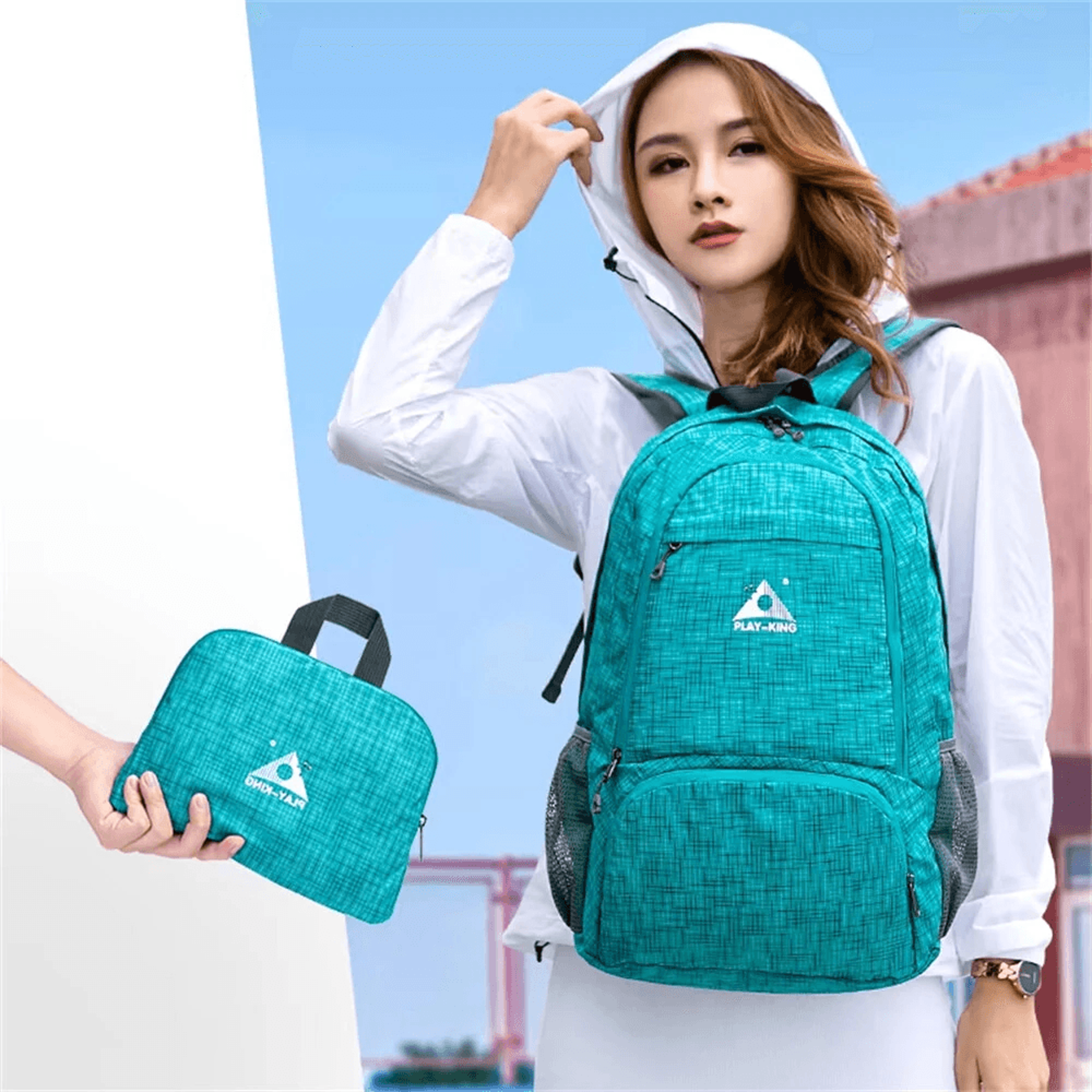 Lightweight Foldable Backpack Waterproof Packable Daypack For Hiking And Travel 1