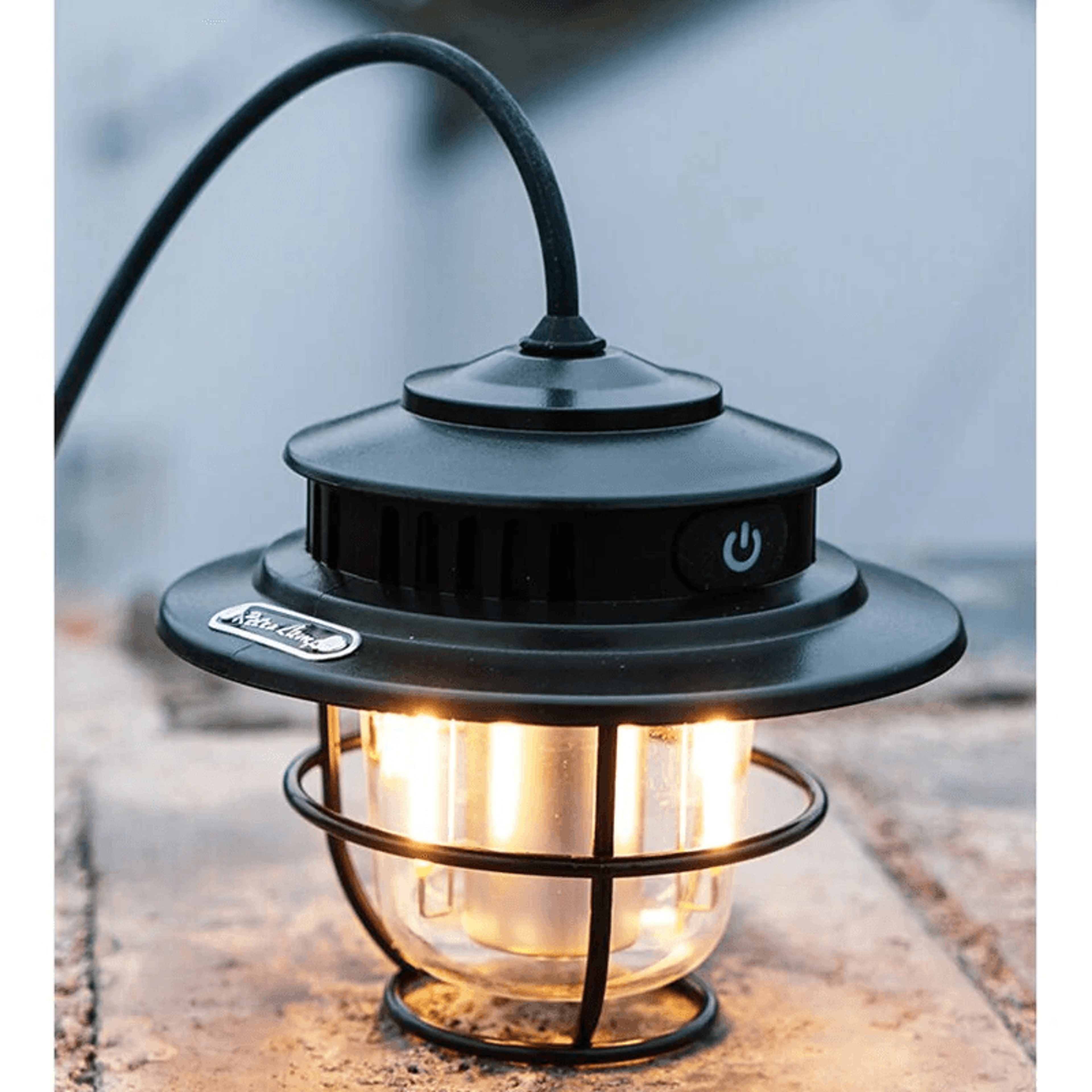Retro LED Camping Lantern With Portable Hook And Searchlight 4