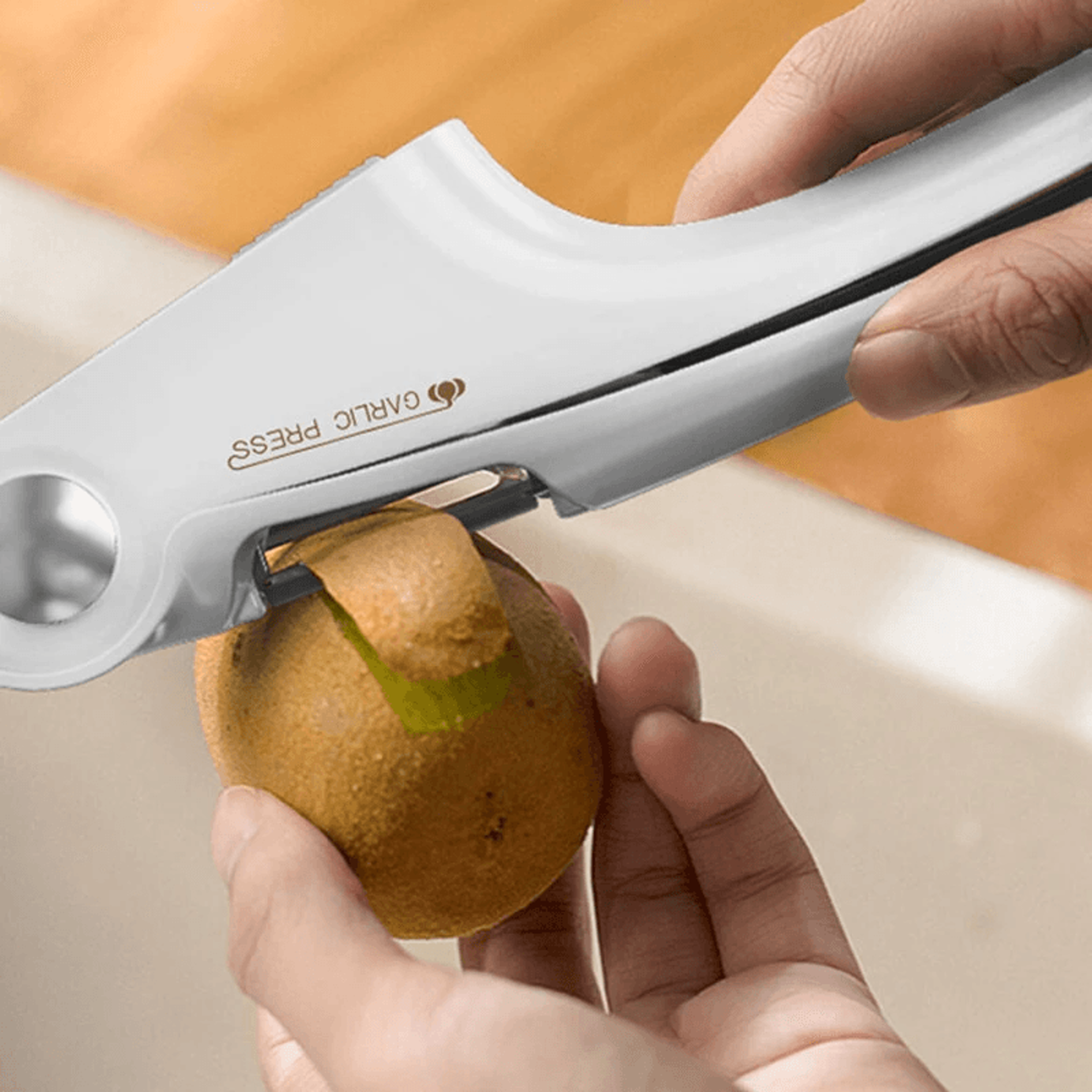 Garlic Press Mincer Slicer And Can Opener 4