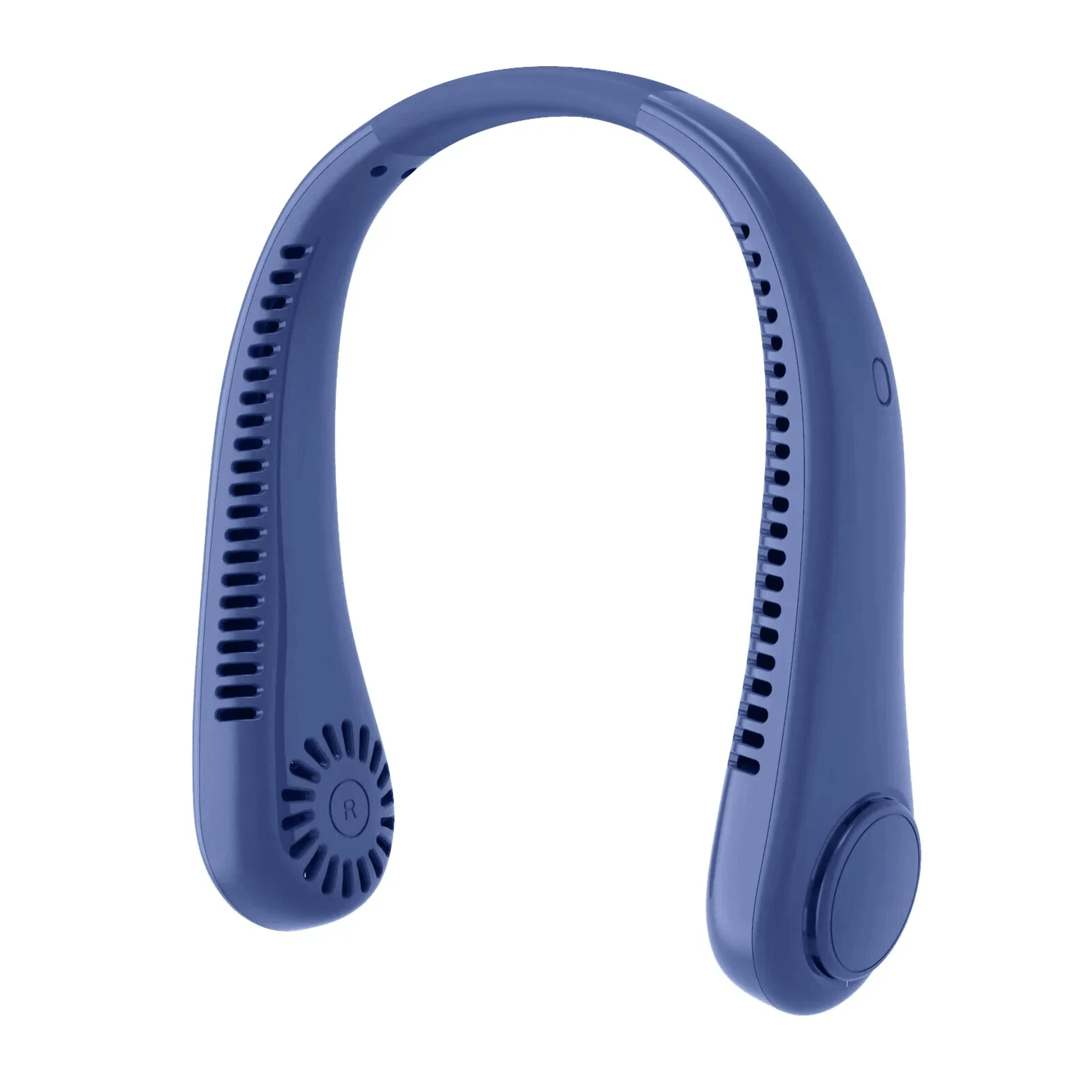Portable Bladeless Neck Fan With Rechargeable Battery And Speed Cooling 2