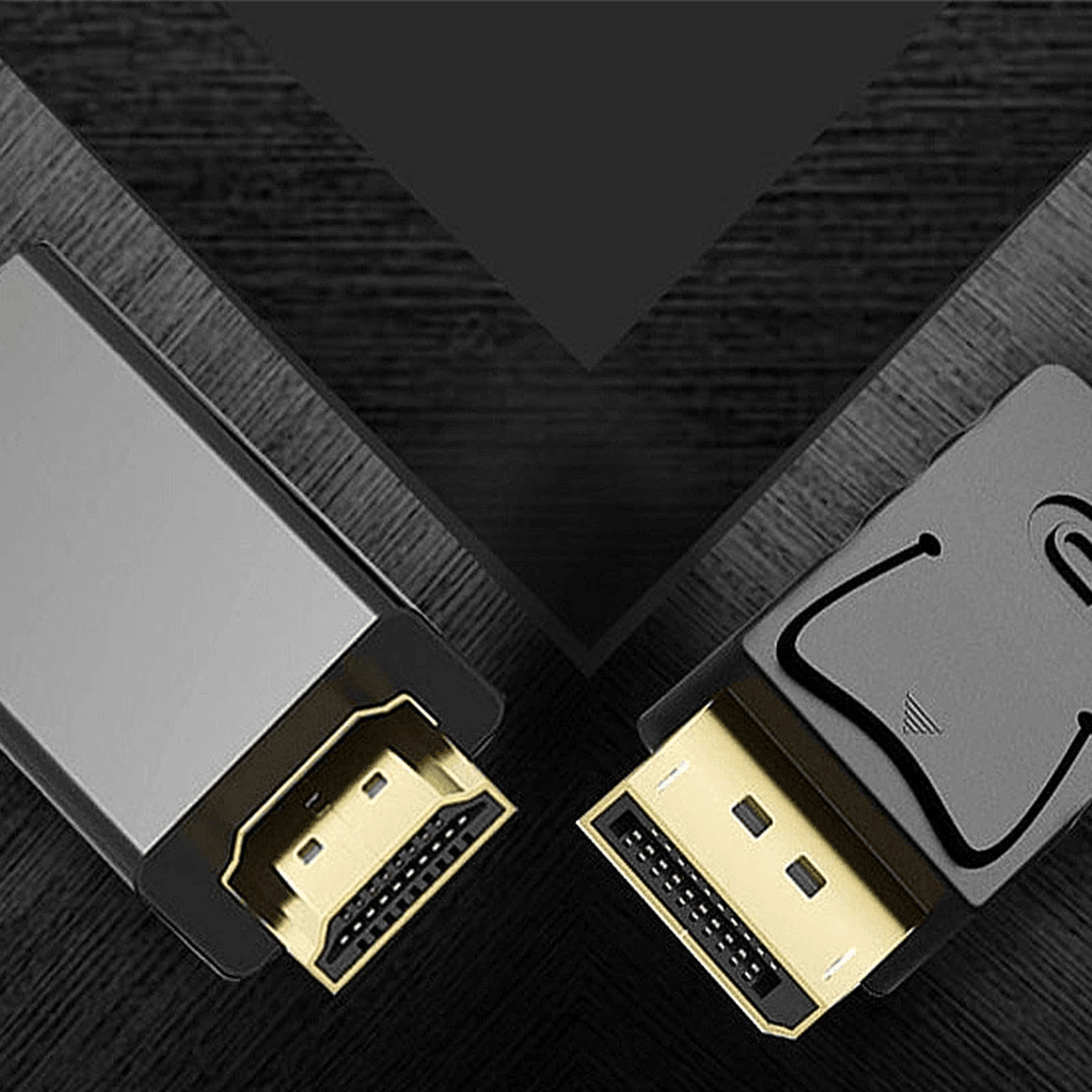 Display Port To HDMI Cable For Laptop Monitor TV And Projector 2