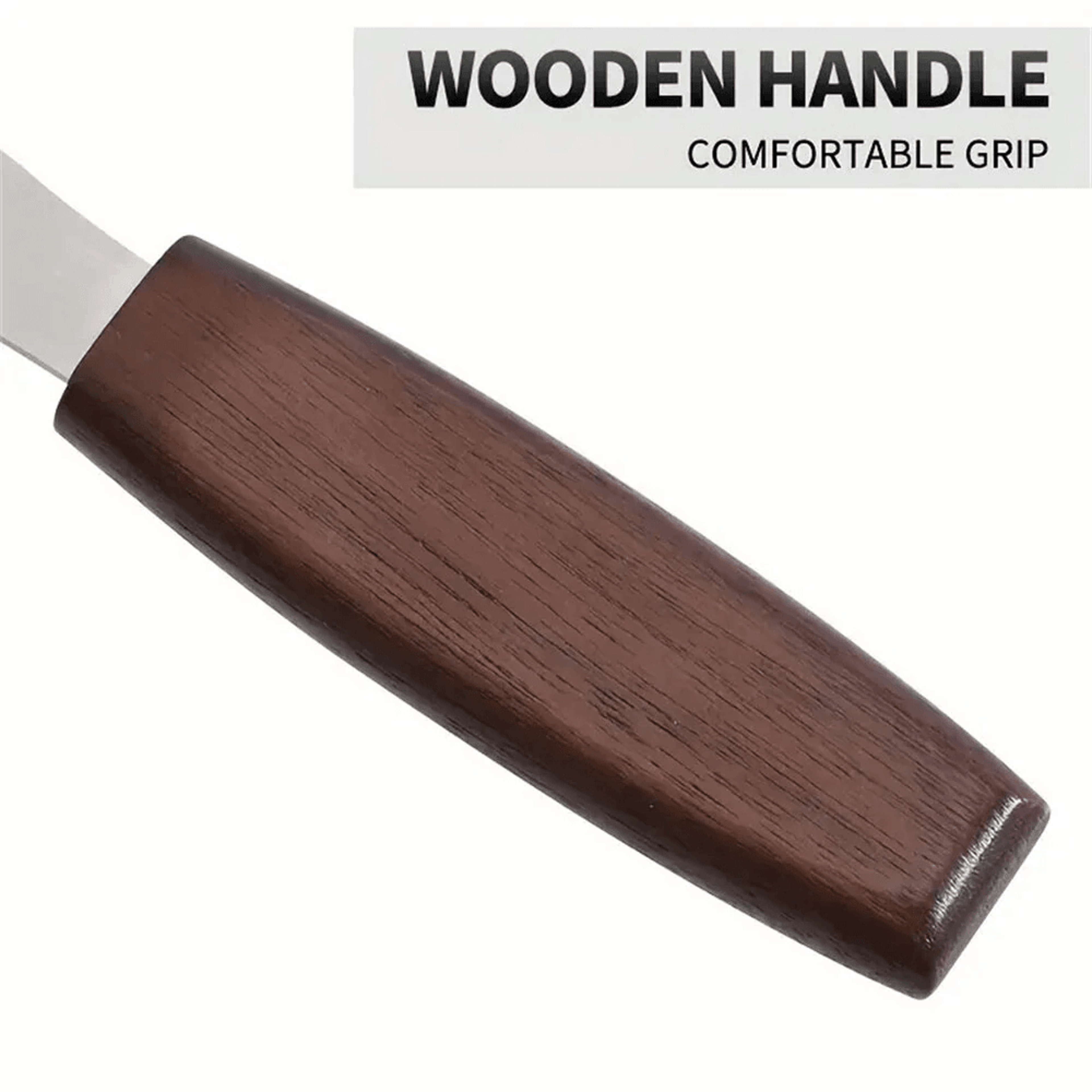 Precision Double Bevel Woodworking Marking Knife With CR V Steel Blade And Wooden Handle 3