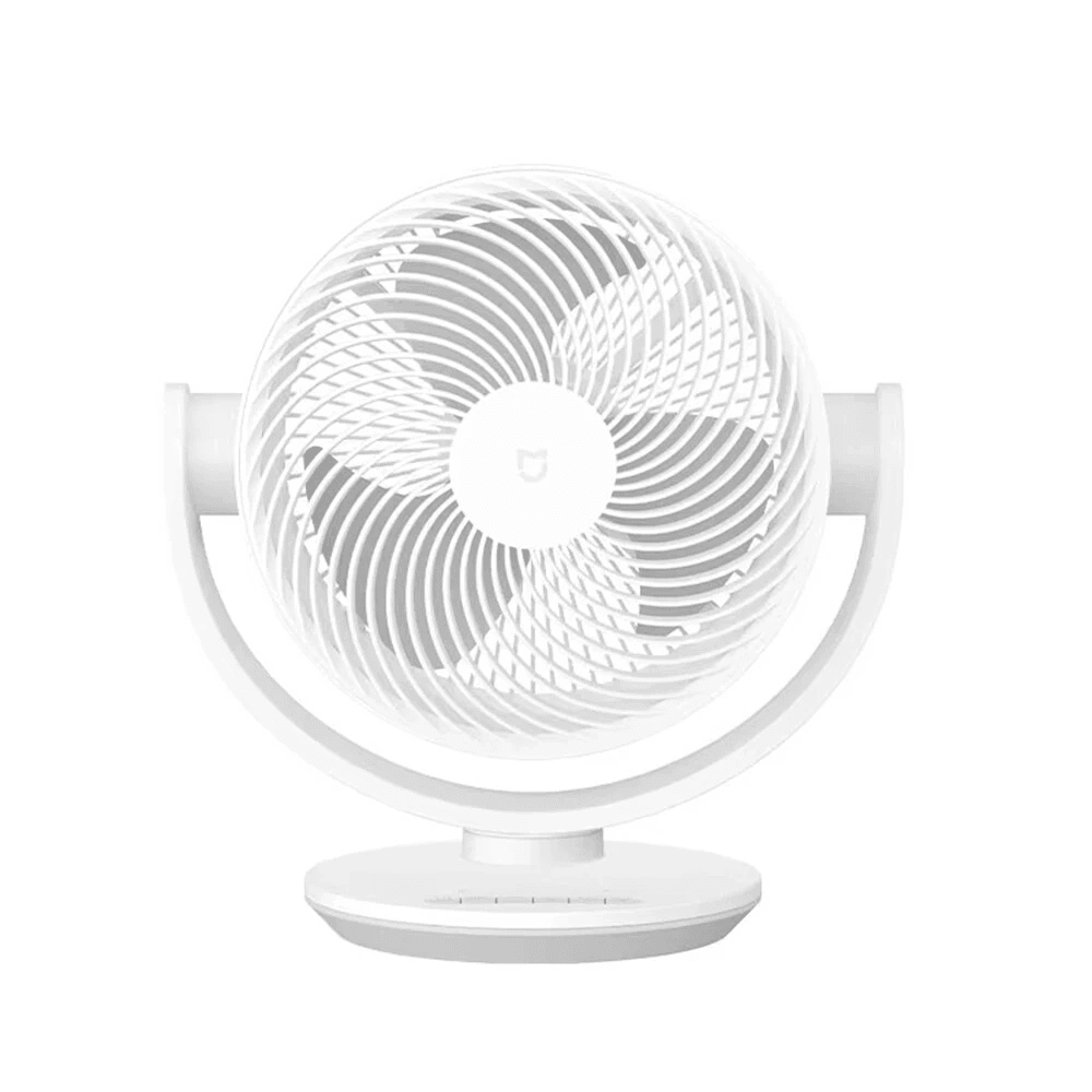 smart desktop air circulation fan with oscillation and app control