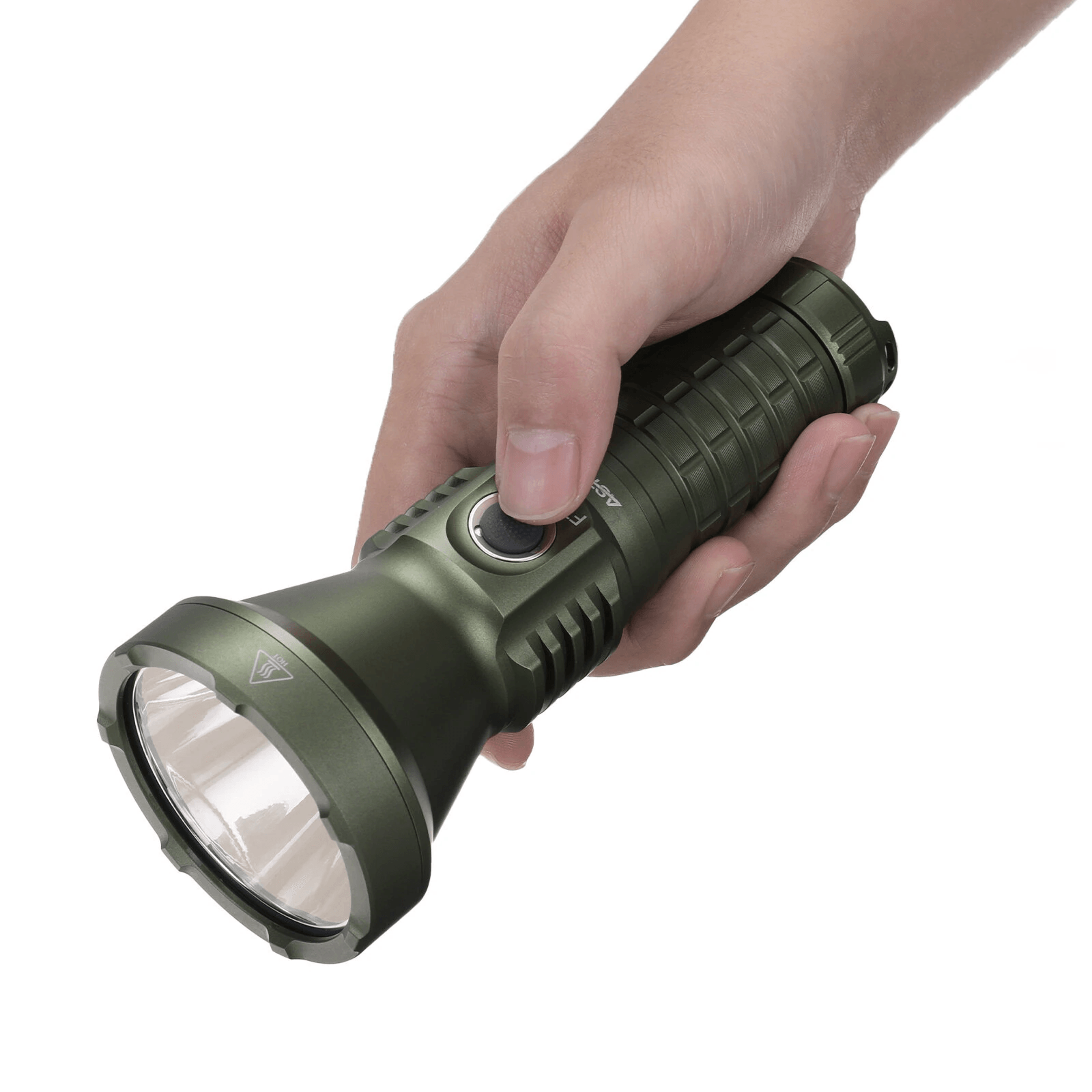 Long Range Rechargeable LED Thrower Flashlight With Stepless Dimming And USB C Charging 9