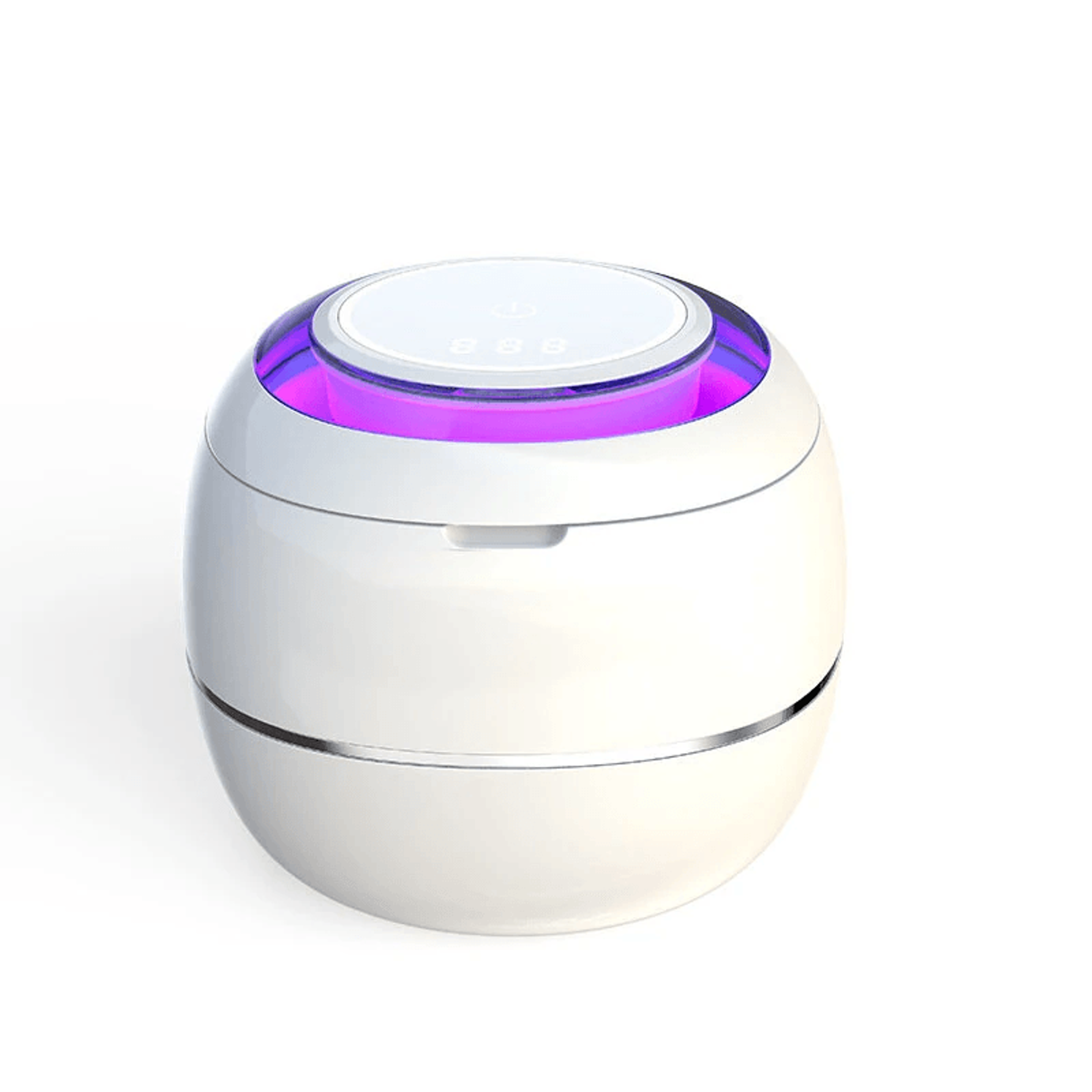 ultrasonic denture cleaner with uv retainer and jewelry cleaning
