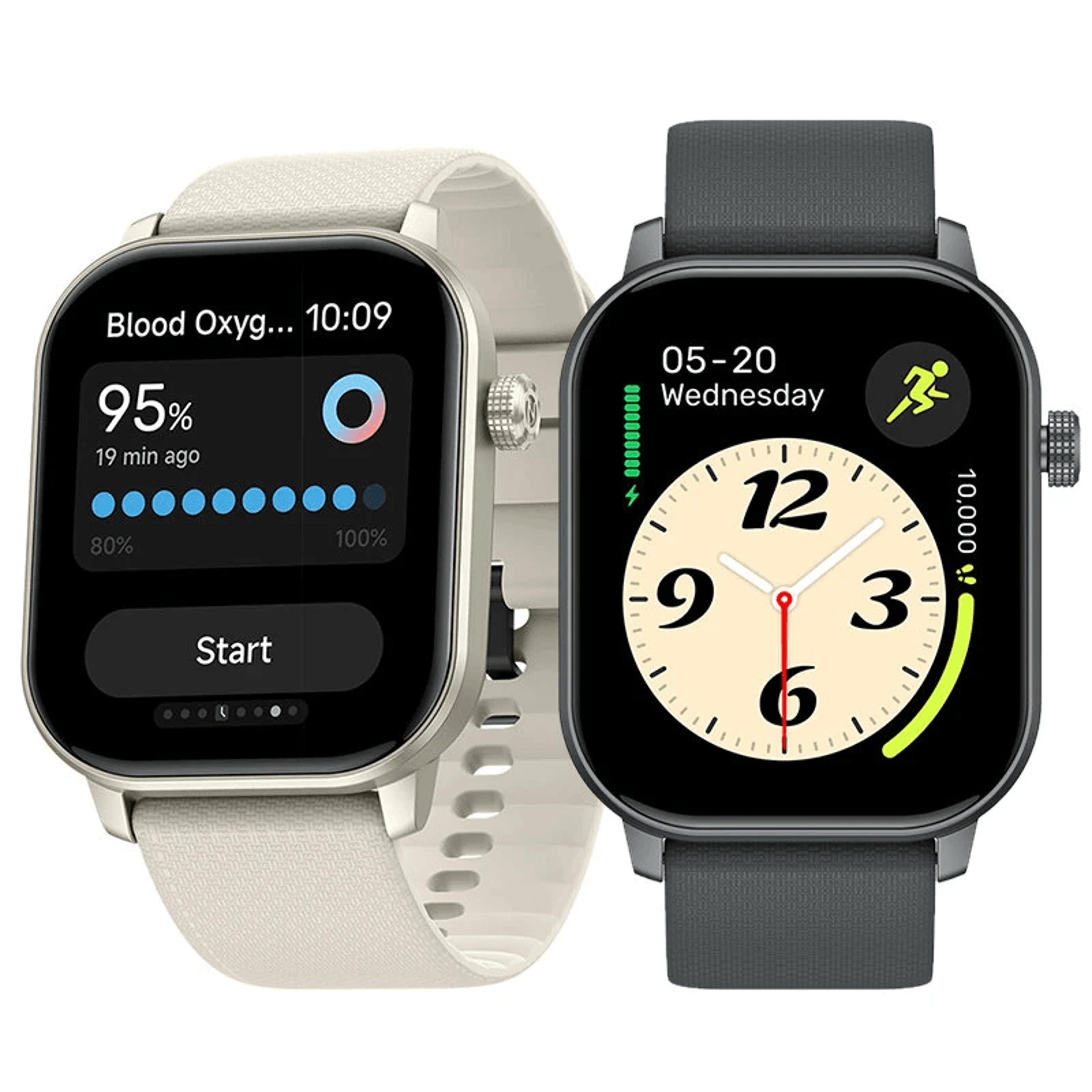gps smart watch with hd screen bluetooth calling heart rate and sleep monitoring