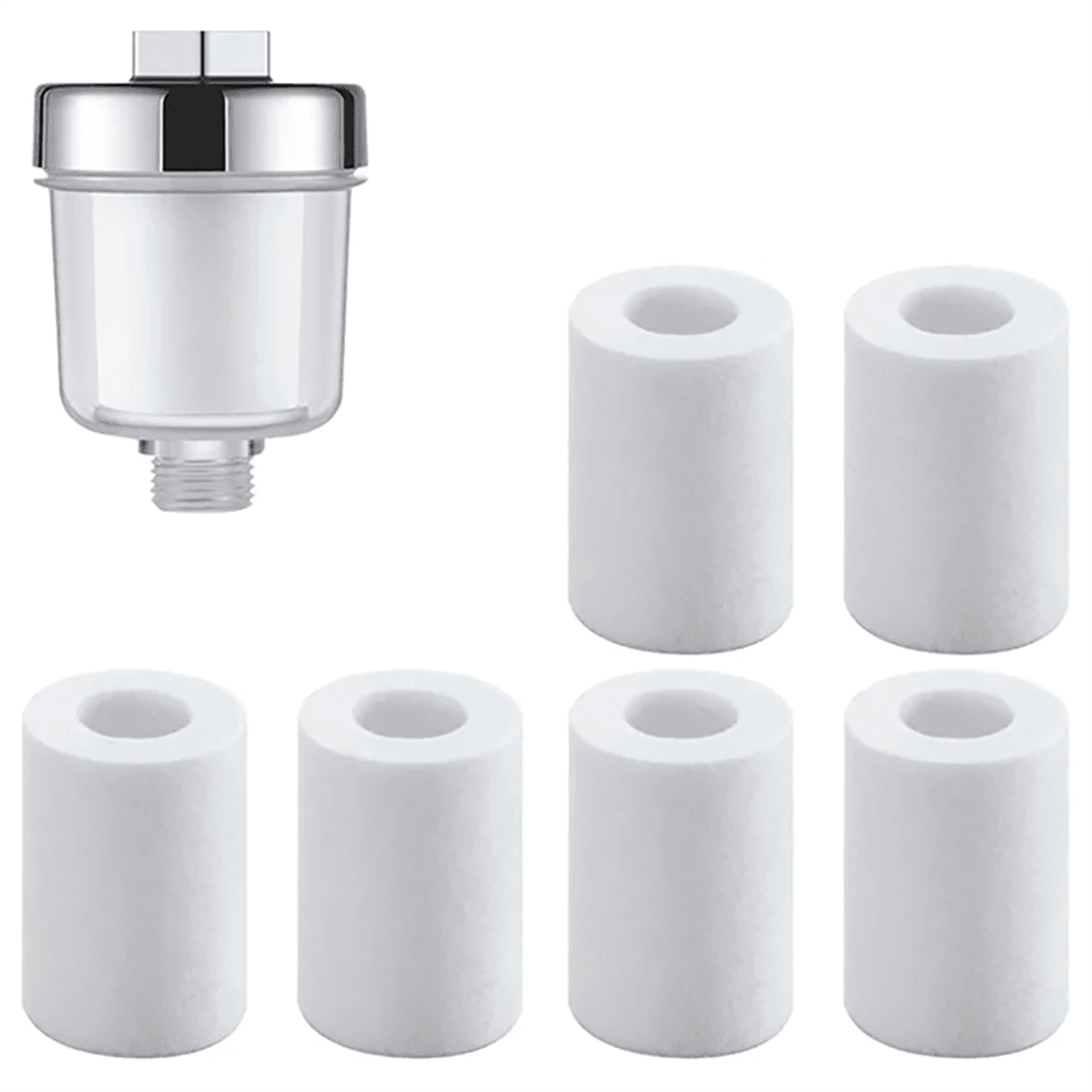 universal shower filter for faucet shower head with pp cotton filter