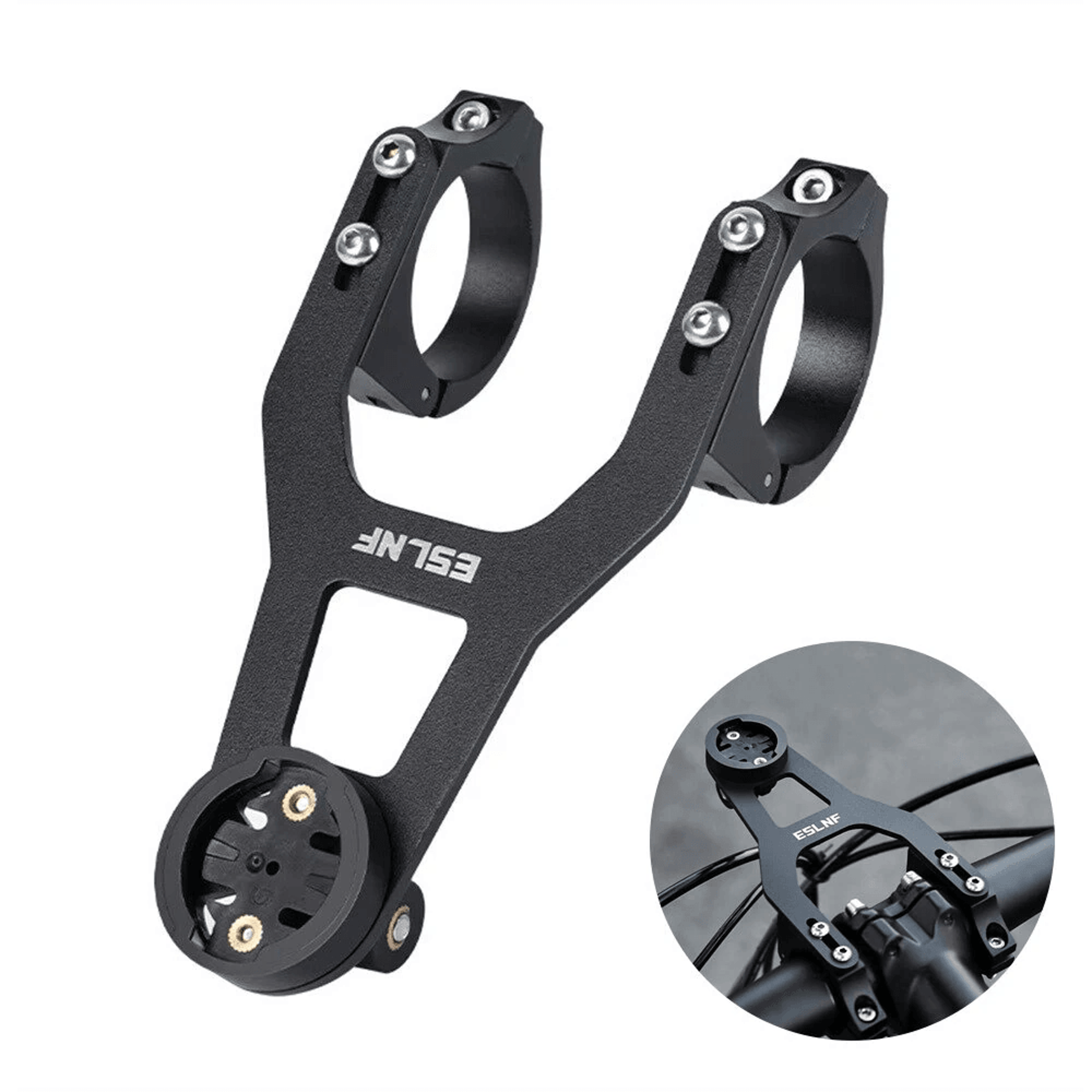 stainless steel bicycle computer holder adjustable multi function extension mount