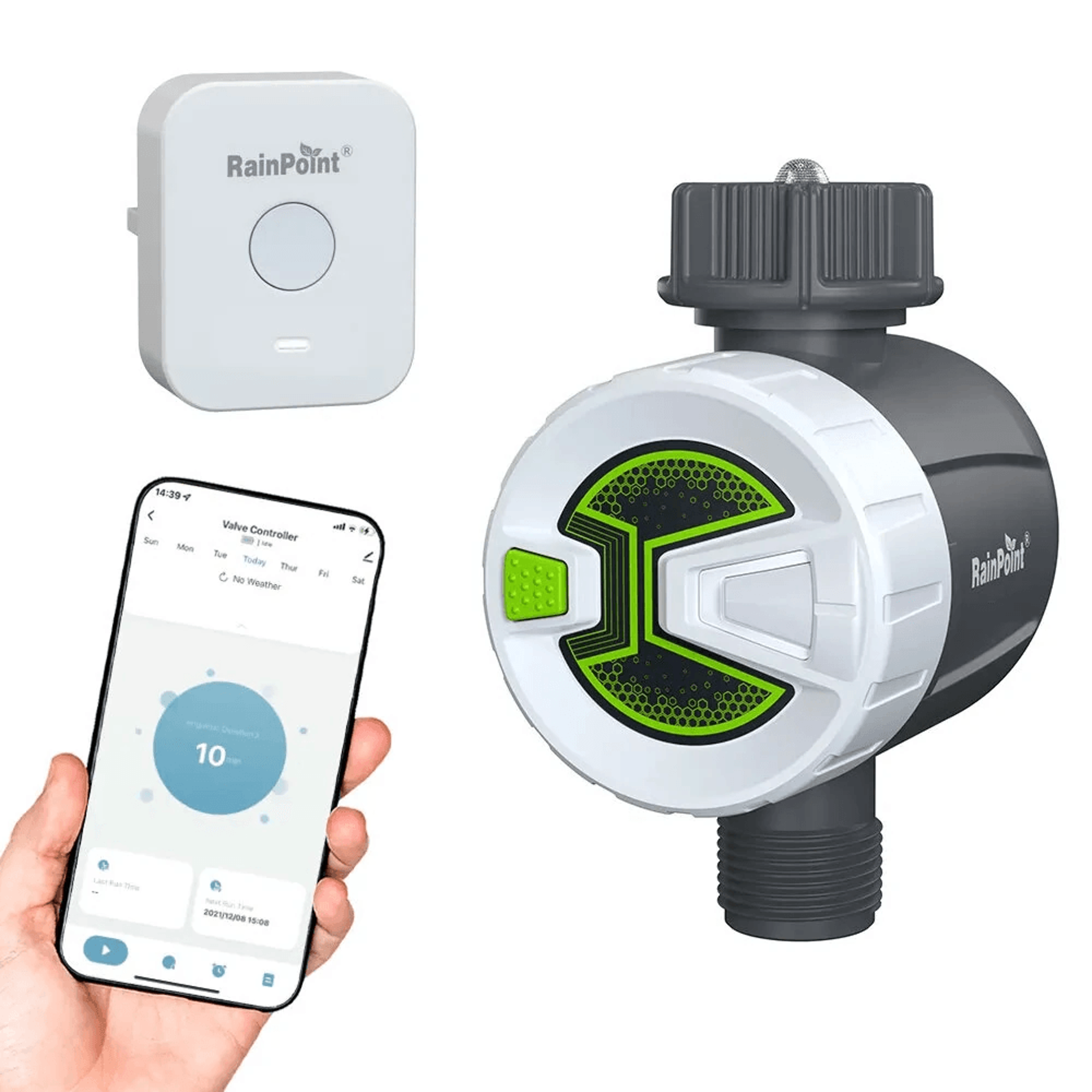 smart wifi water timer automatic sprinkler controller for garden irrigation system
