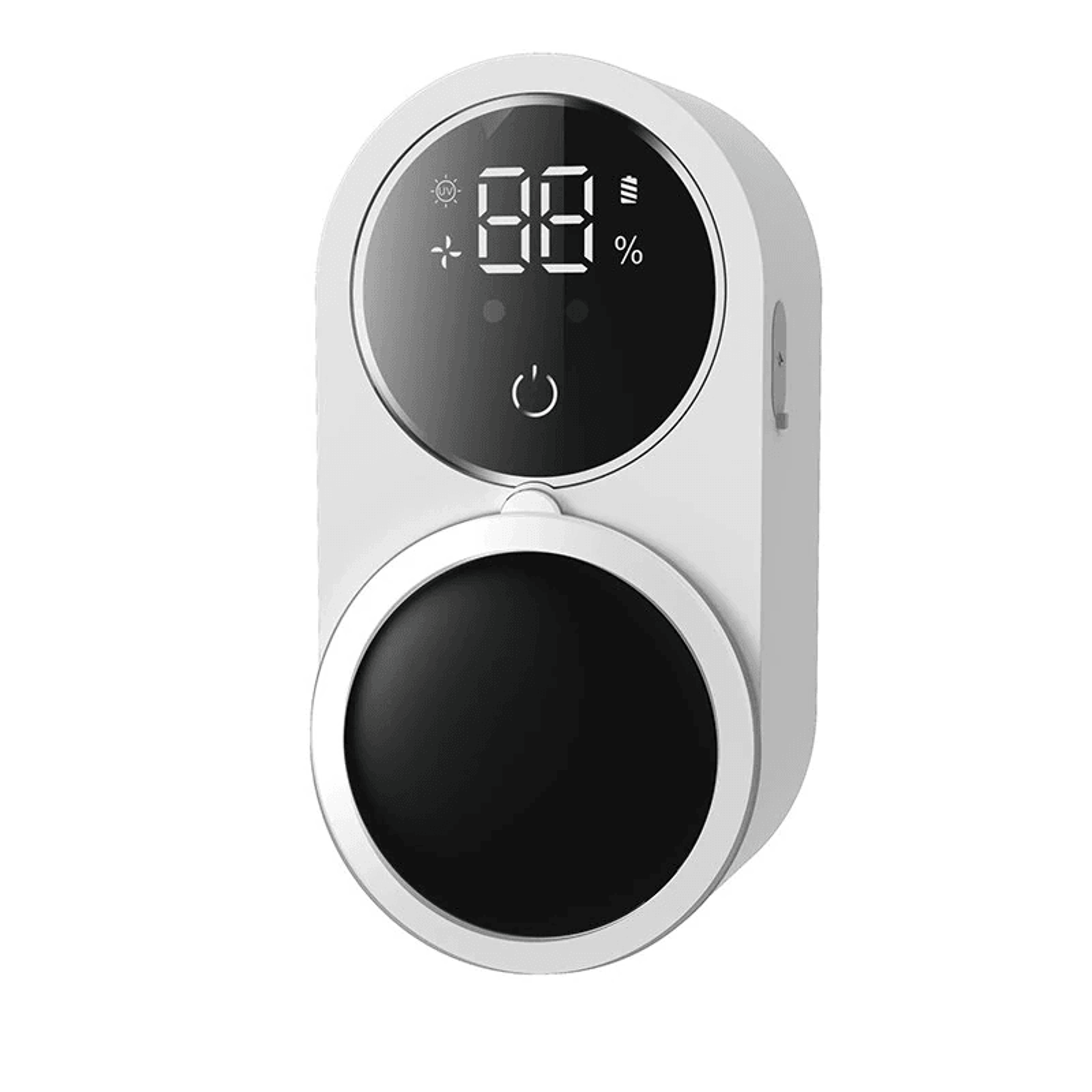 smart uv toothbrush sanitizer case with infrared sensor and usb c charging