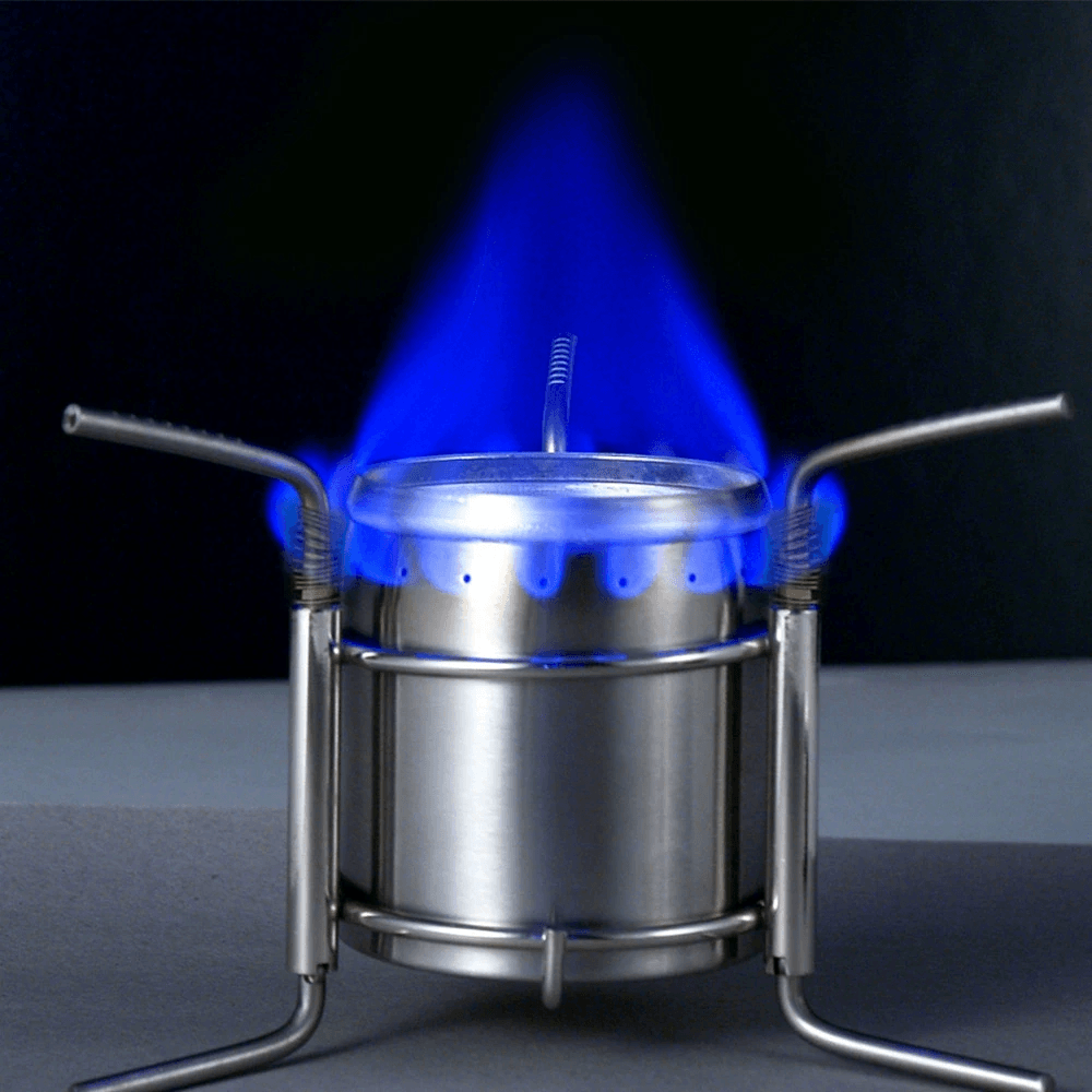 mini portable stainless steel liquid alcohol stove outdoor camping picnic burner