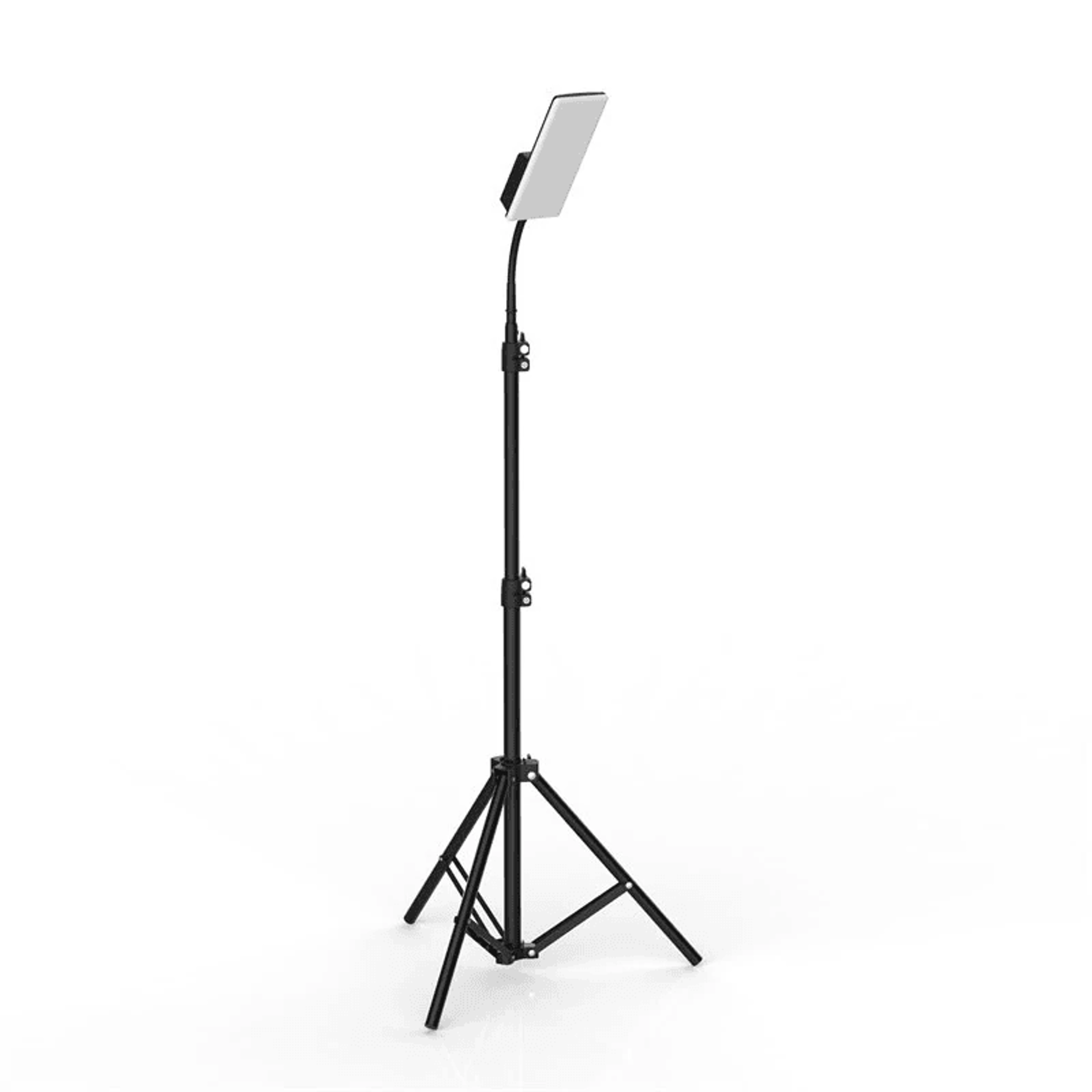 led usb camping light with height adjustable tripod stand