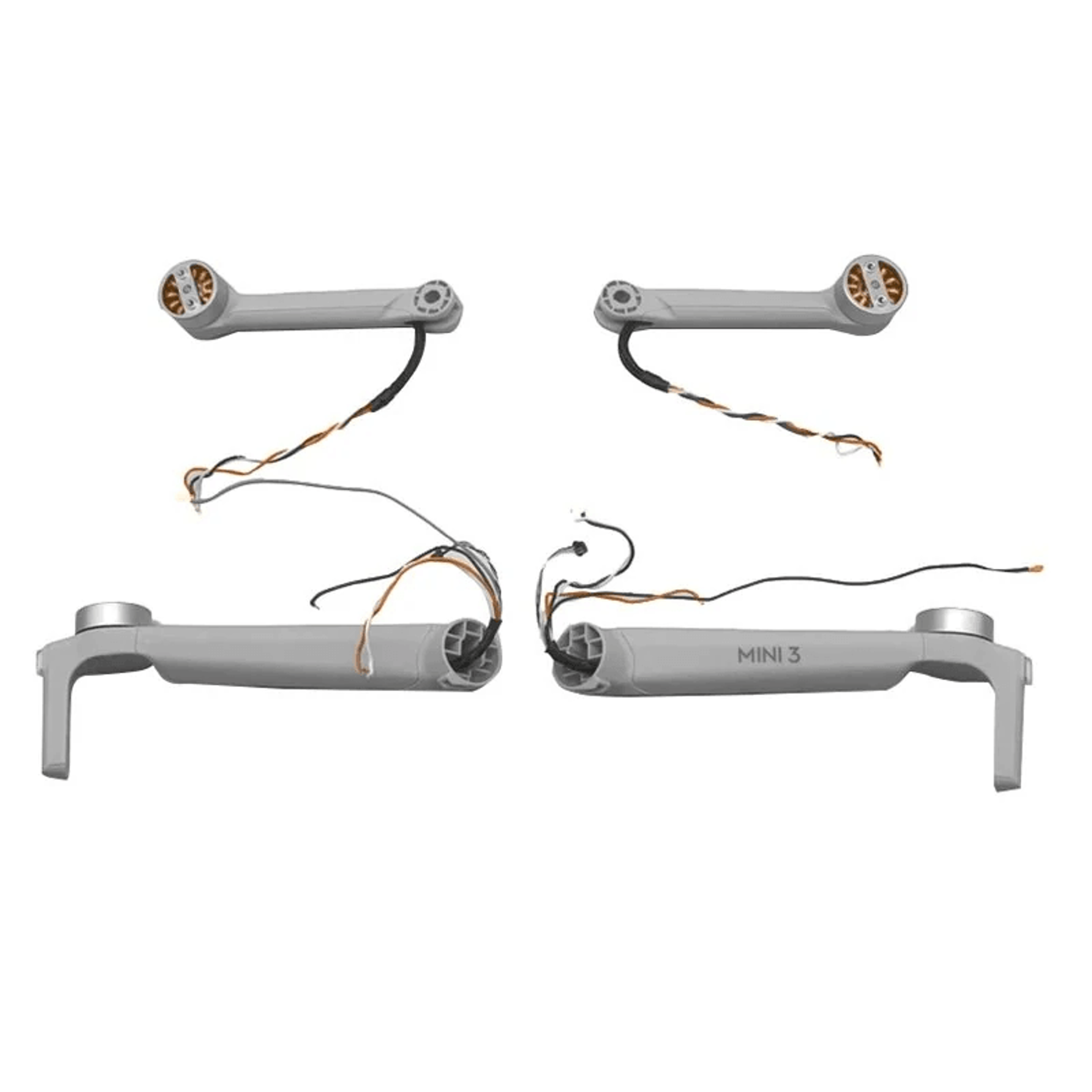 replacement motor arm for dji mini drone repair parts with integrated metal components