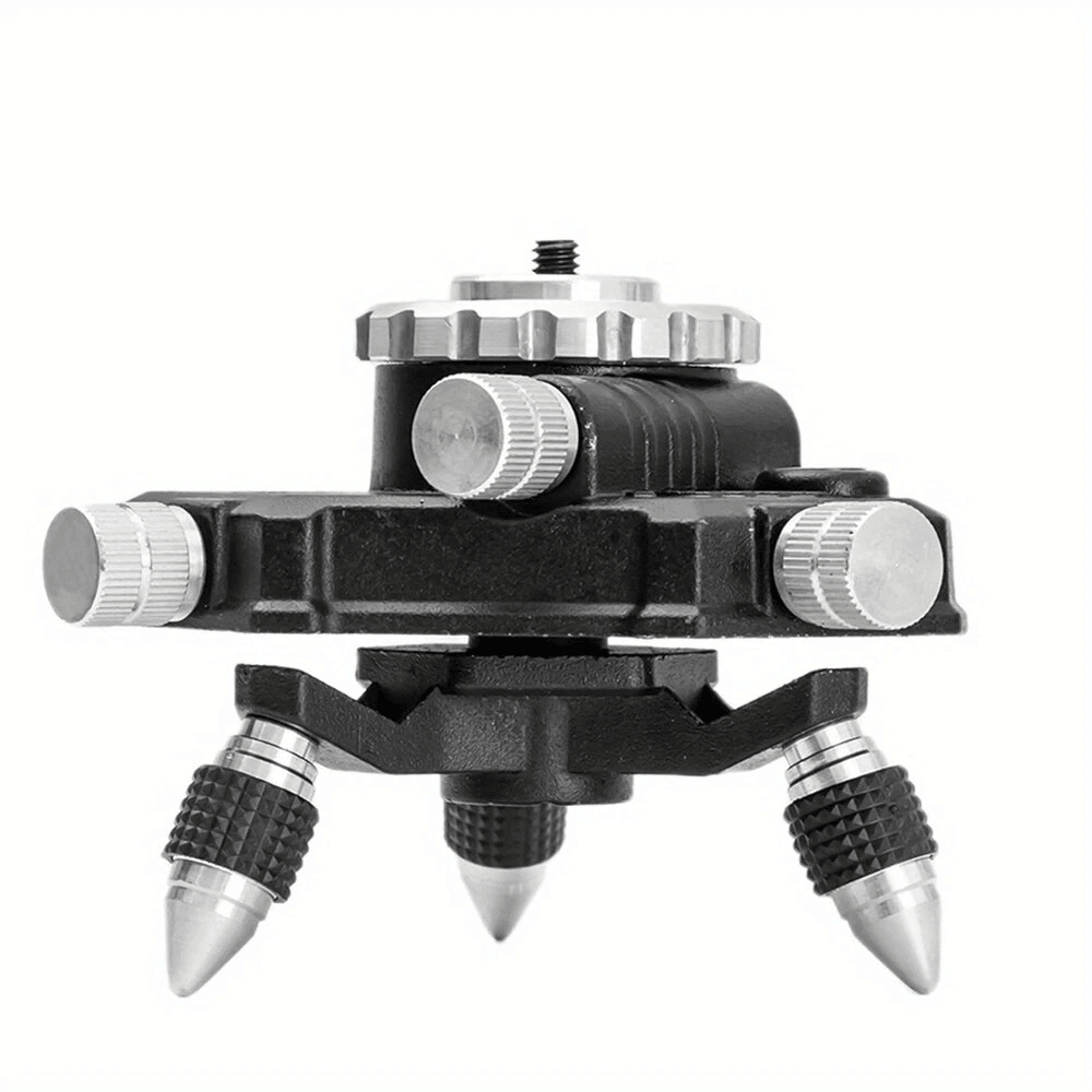 aluminum alloy laser level tripod stand with degree rotatable base