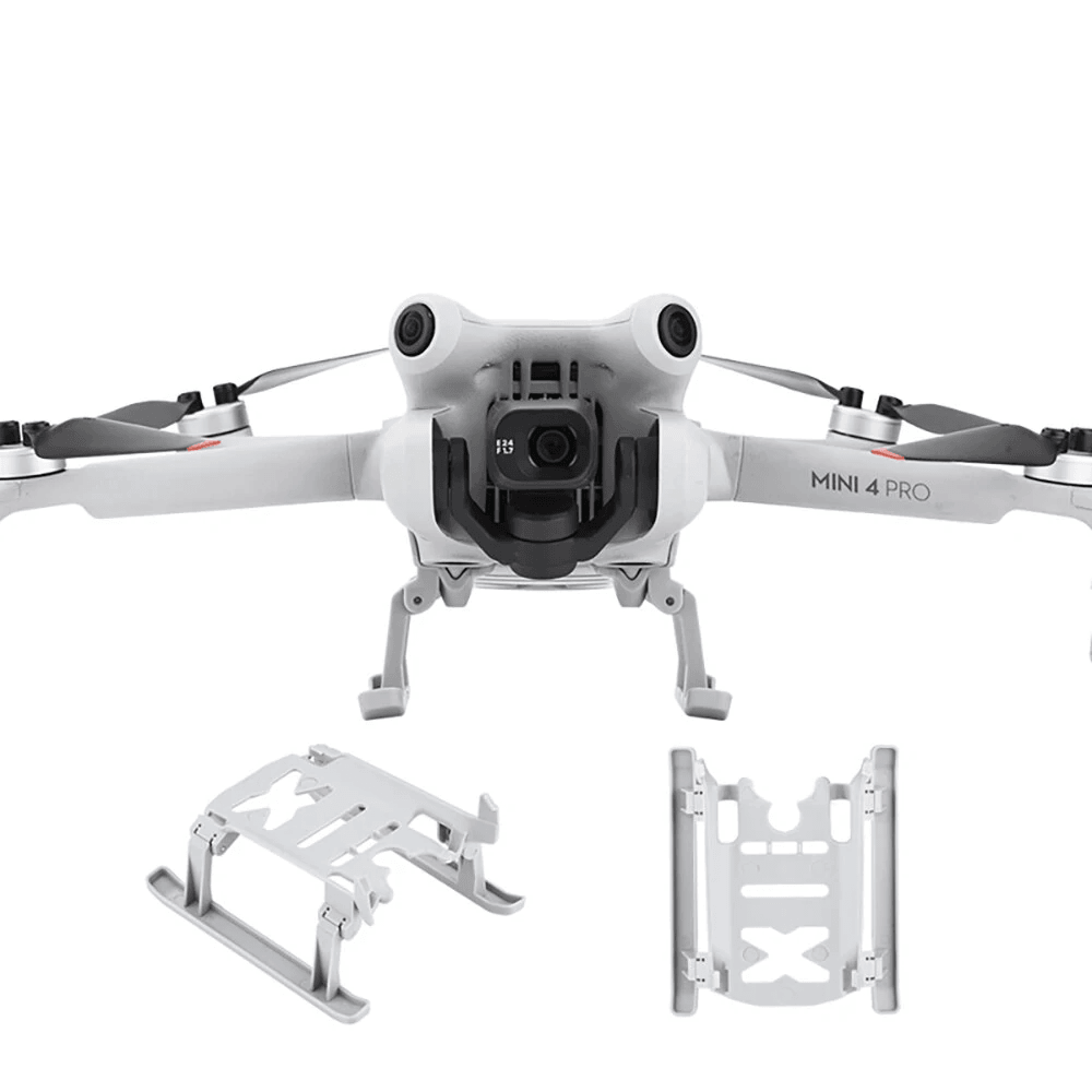 foldable extended heighten landing gear skid legs protector support for drone