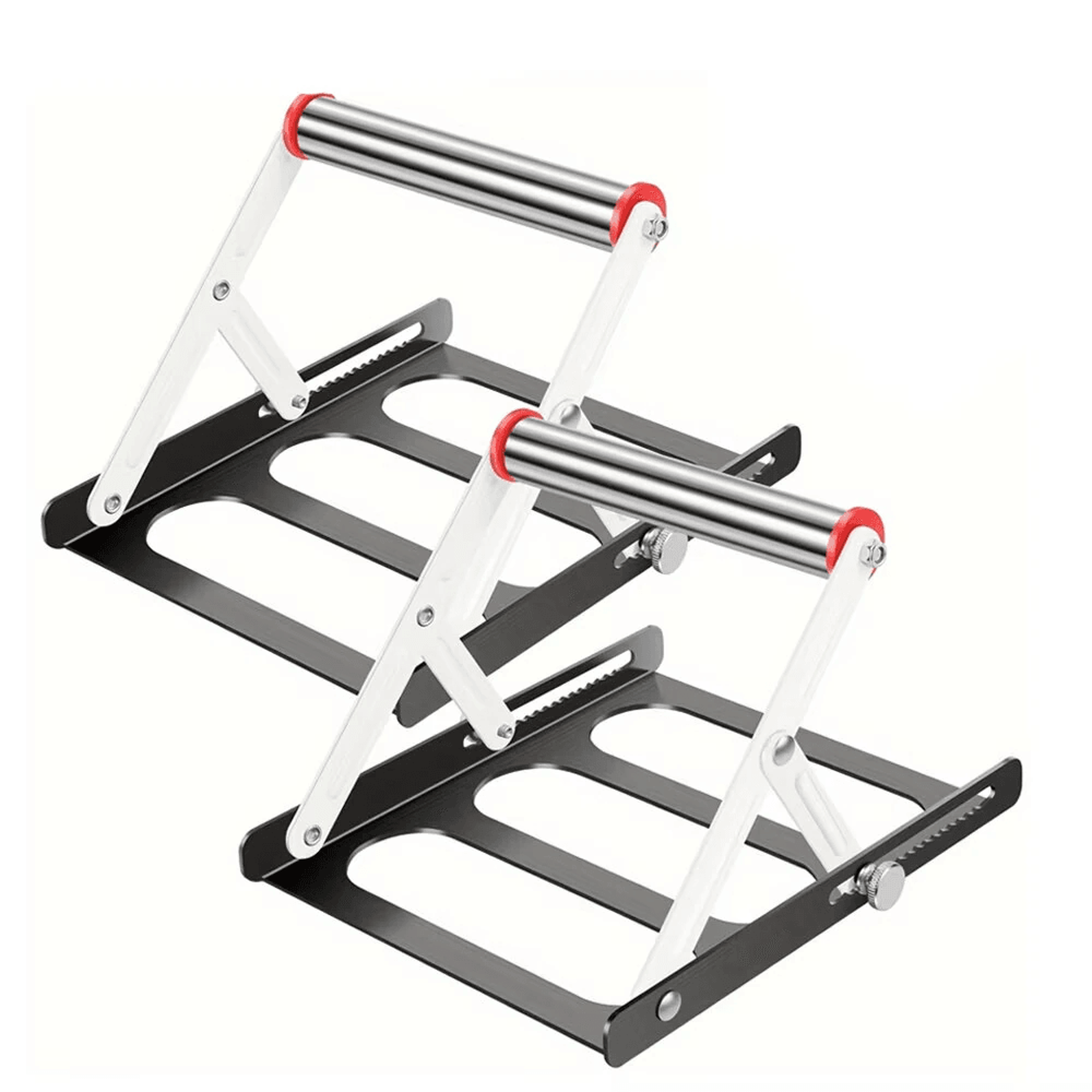 height adjustable cutting machine material rack support bracket