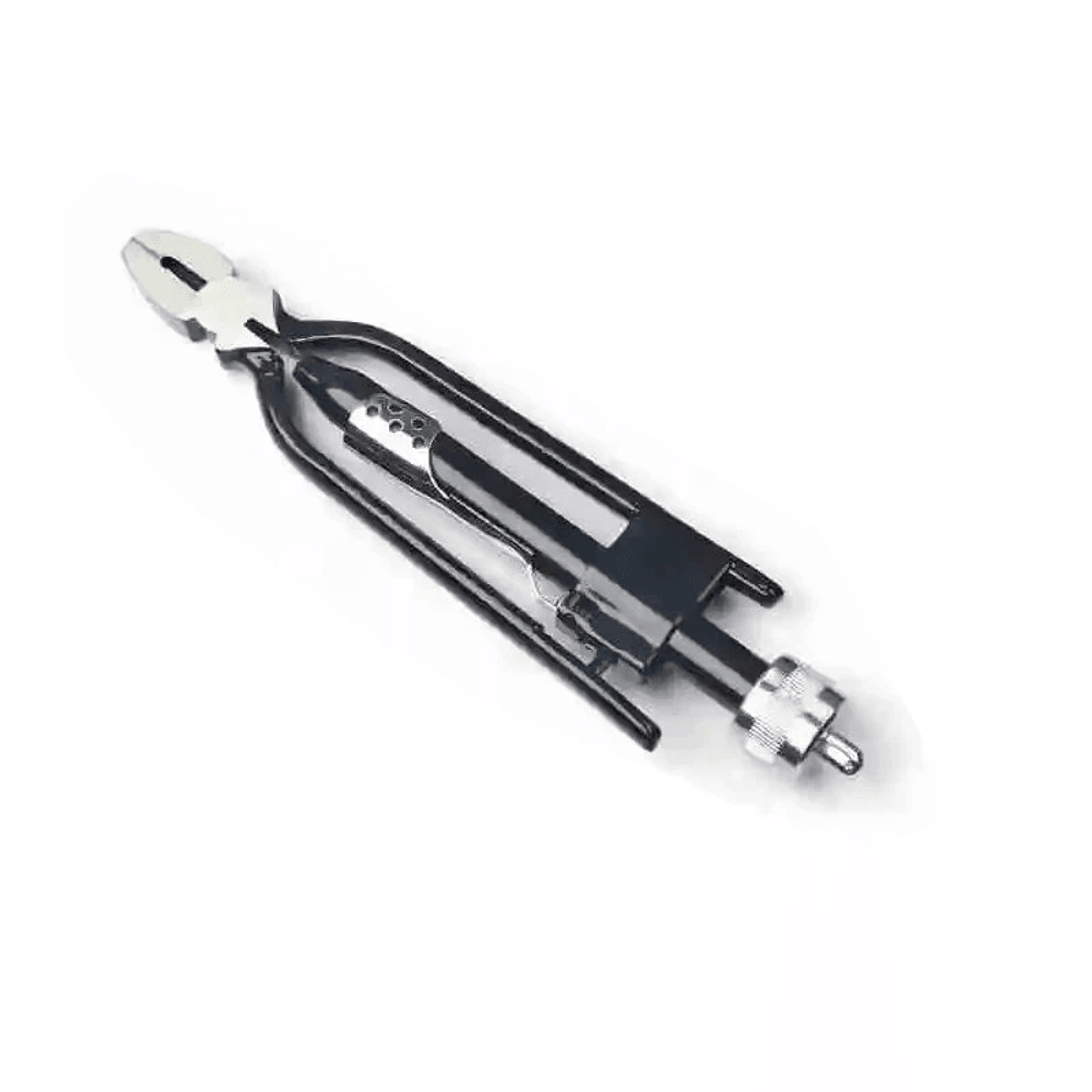 safety wire twisting pliers with spring return