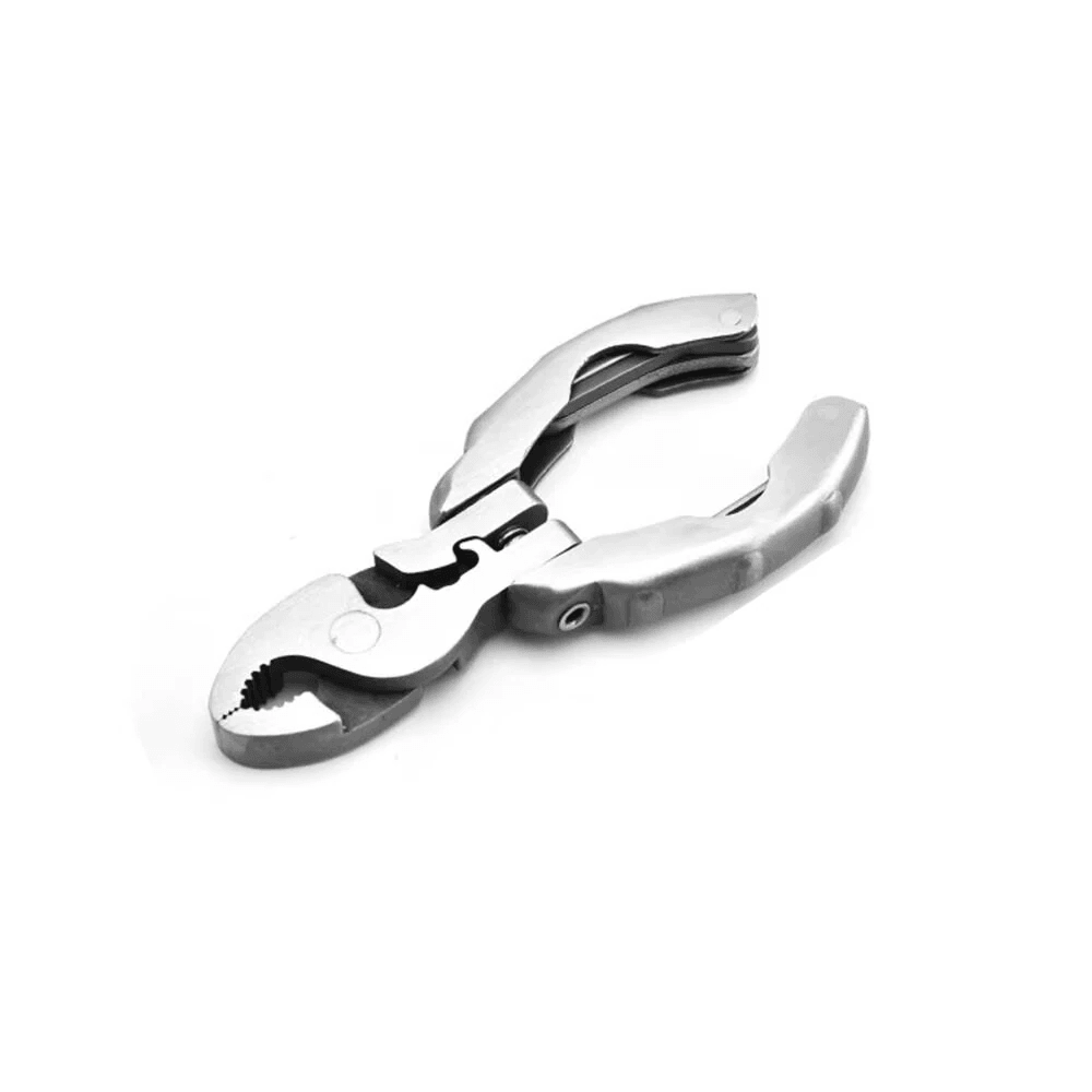 mini stainless steel pocket pliers multitool keychain screwdriver and wire cutter