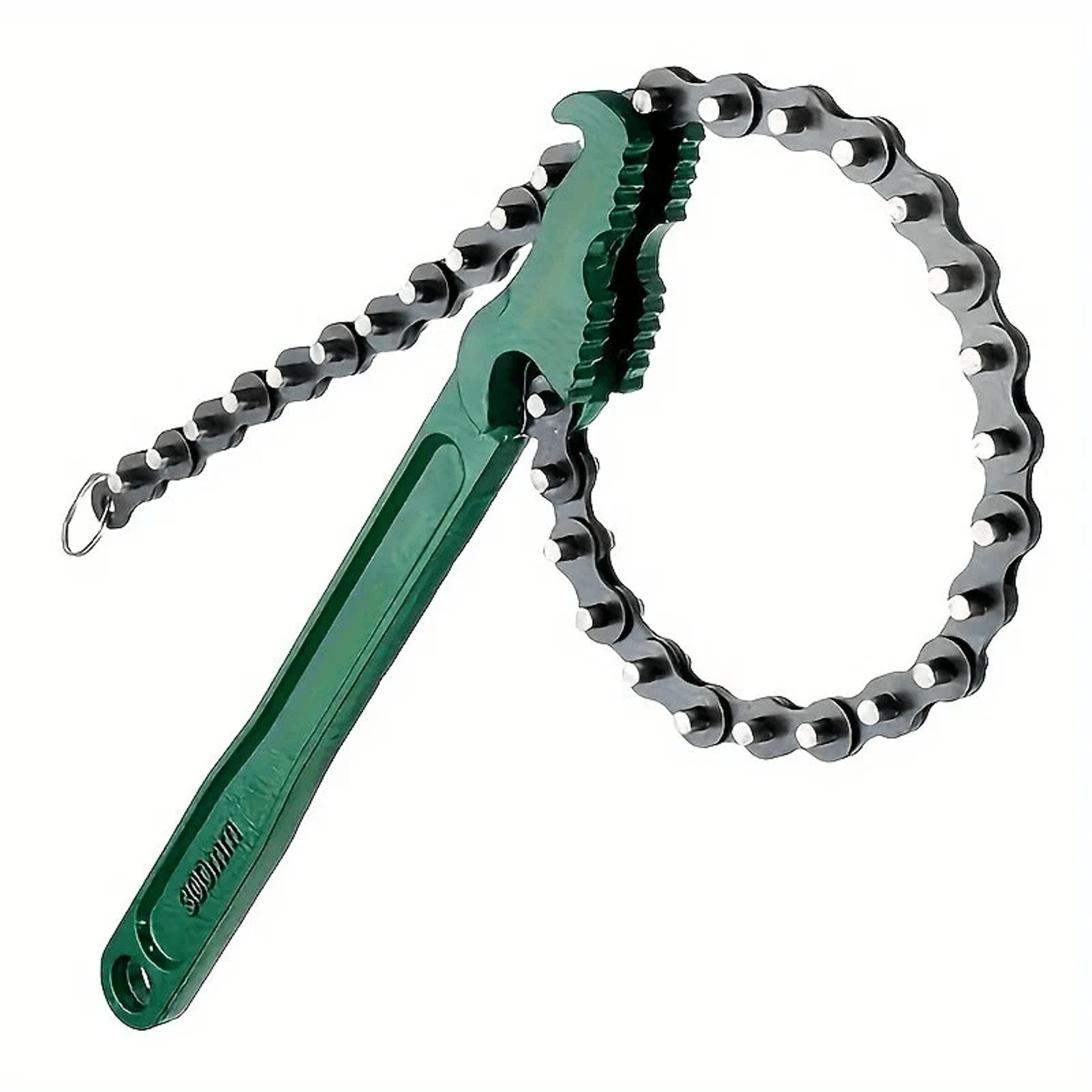 heavy duty steel adjustable chain wrench oil filter removal tool