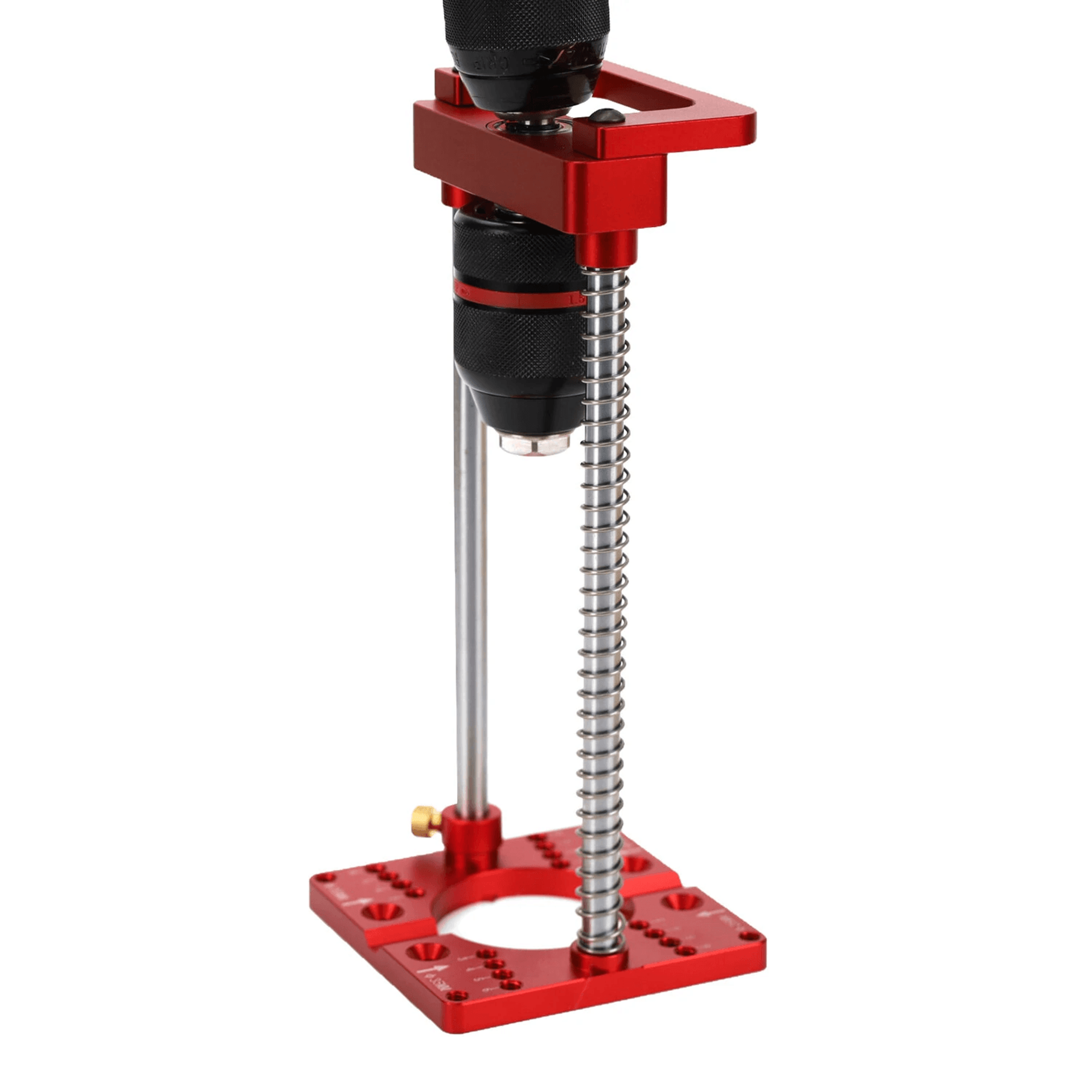 concealed hinge drill guide adjustable aluminum cabinet hardware jig