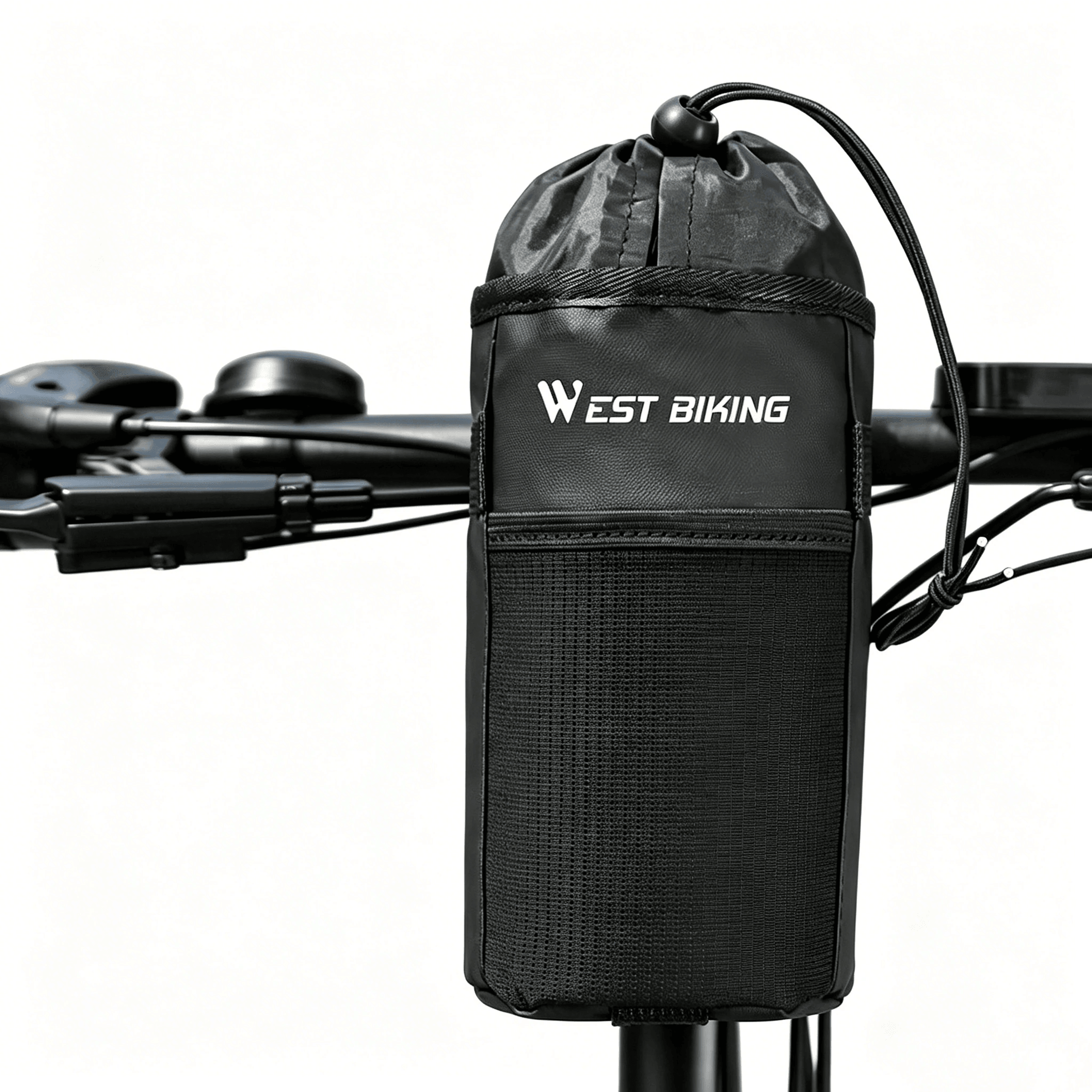 insulated bike water bottle bag oxford cloth handlebar cup holder