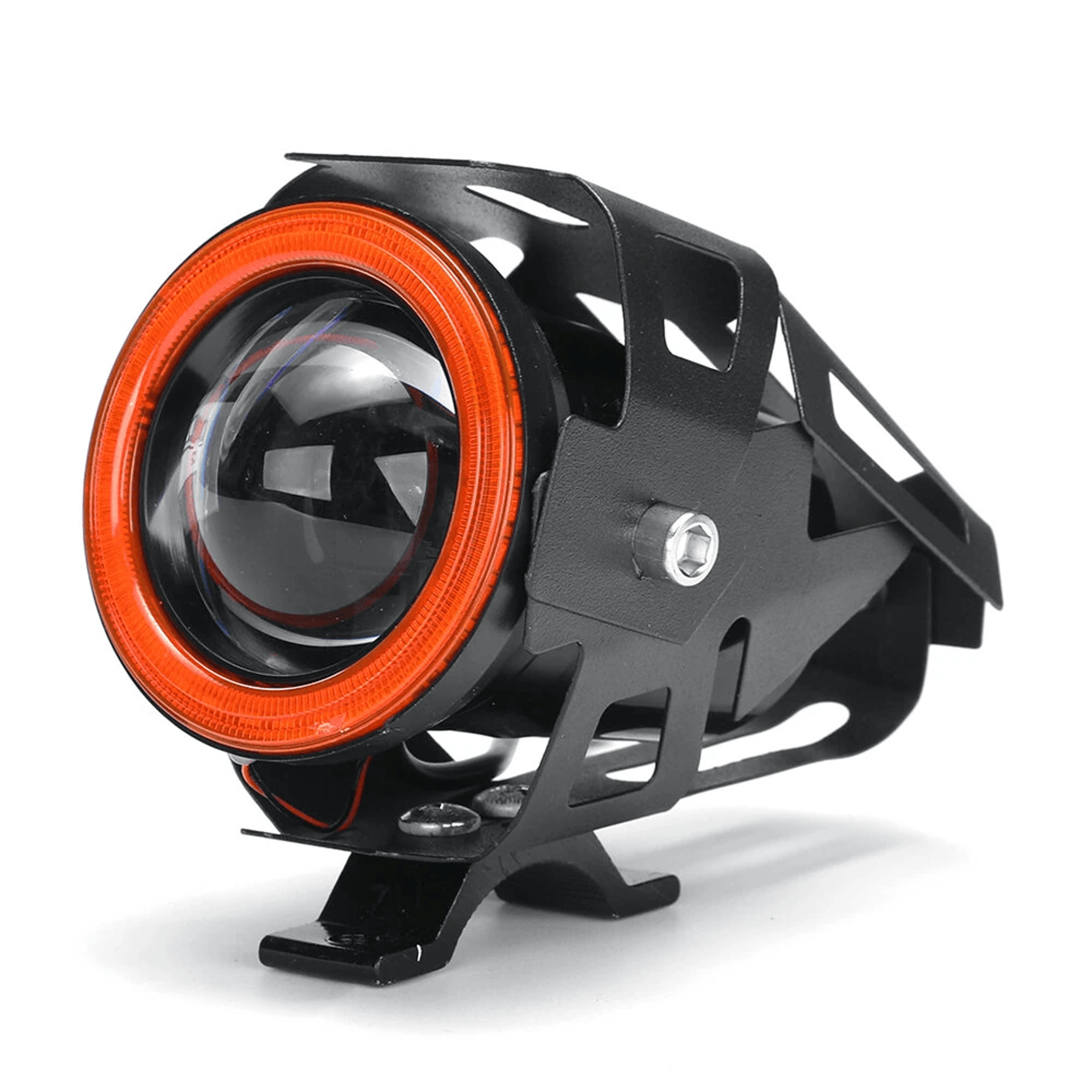 electric scooter headlight with horn and waterproof connector