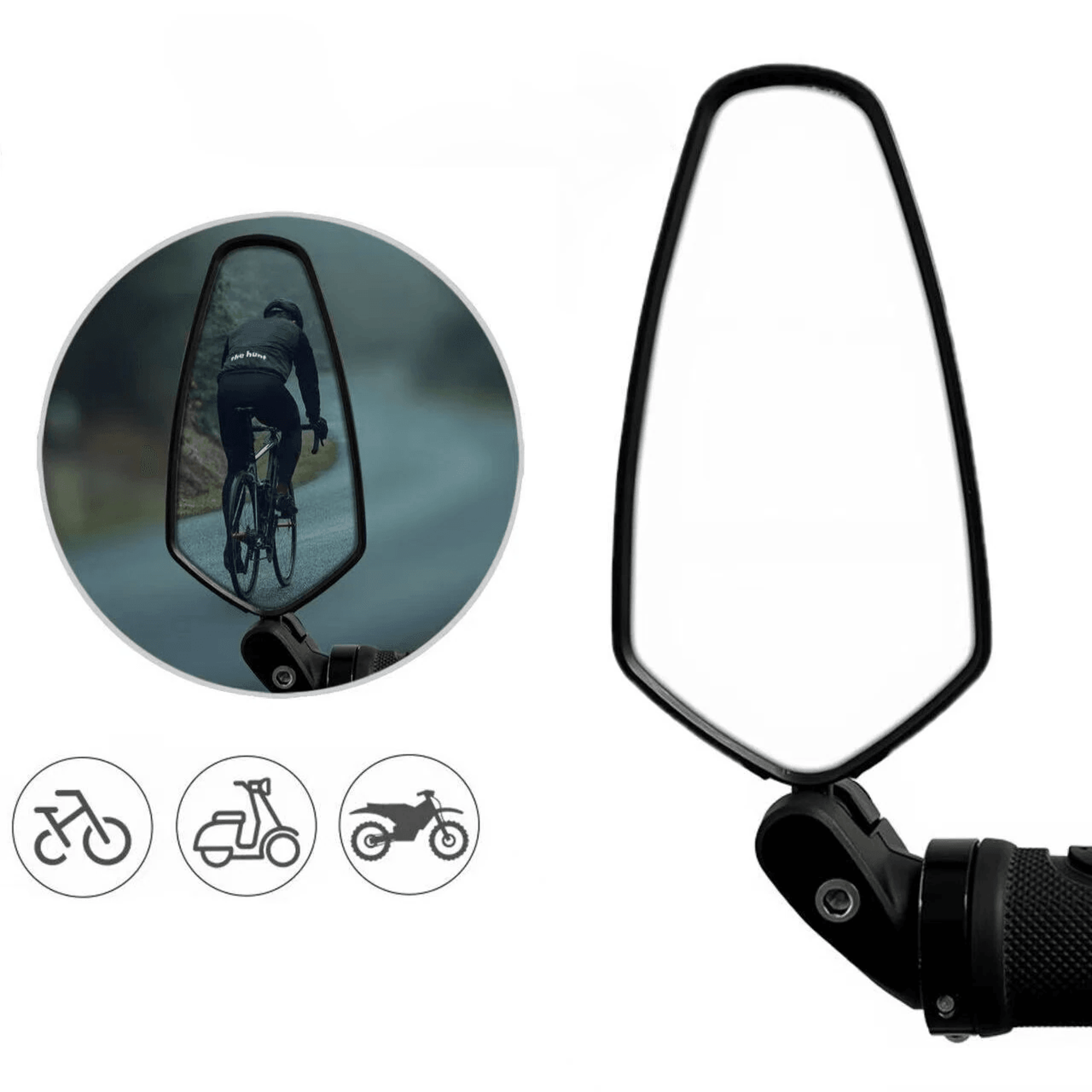 Adjustable Bicycle Rearview Mirrors For Handlebar Ends 1