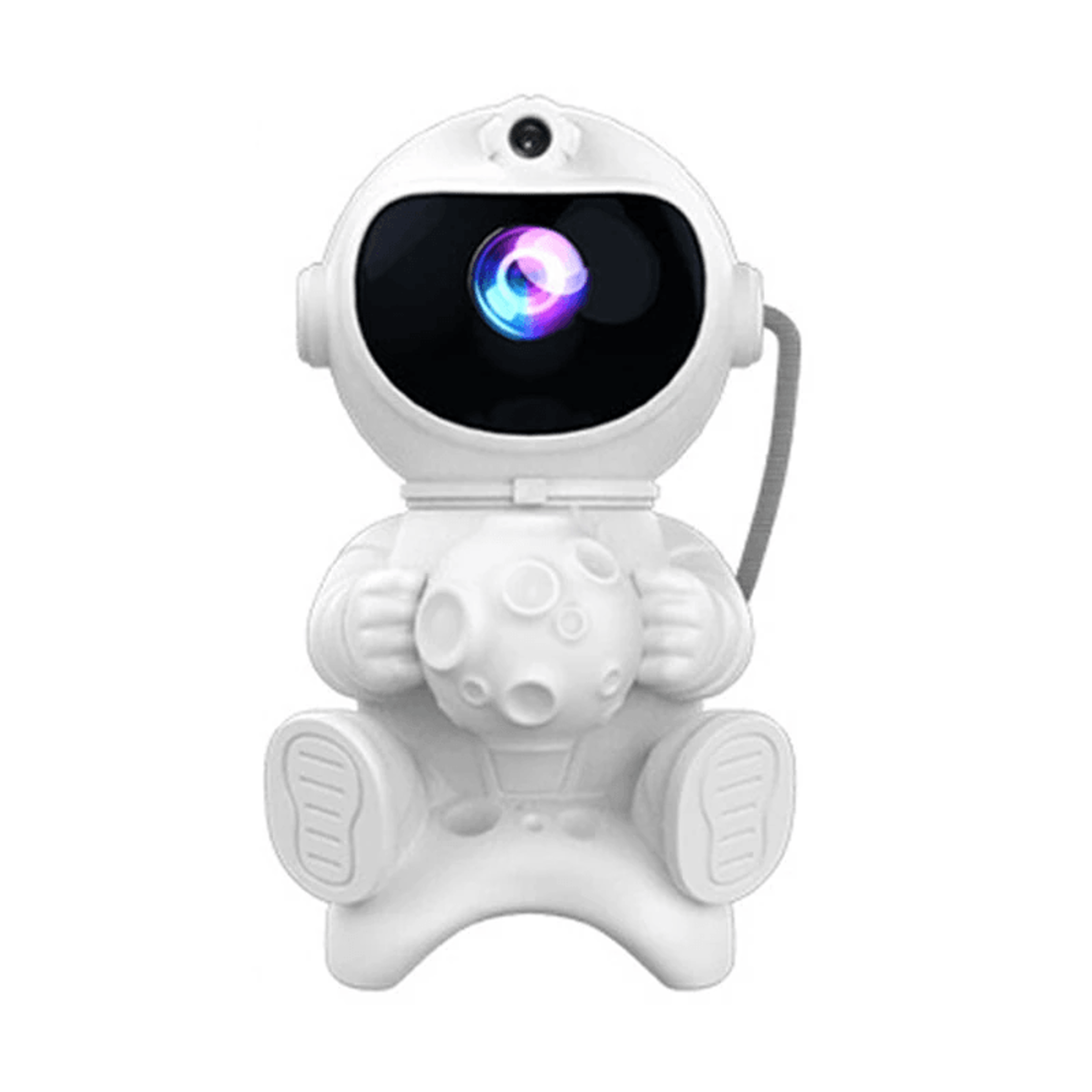 led astronaut star projector with bluetooth speaker and remote control