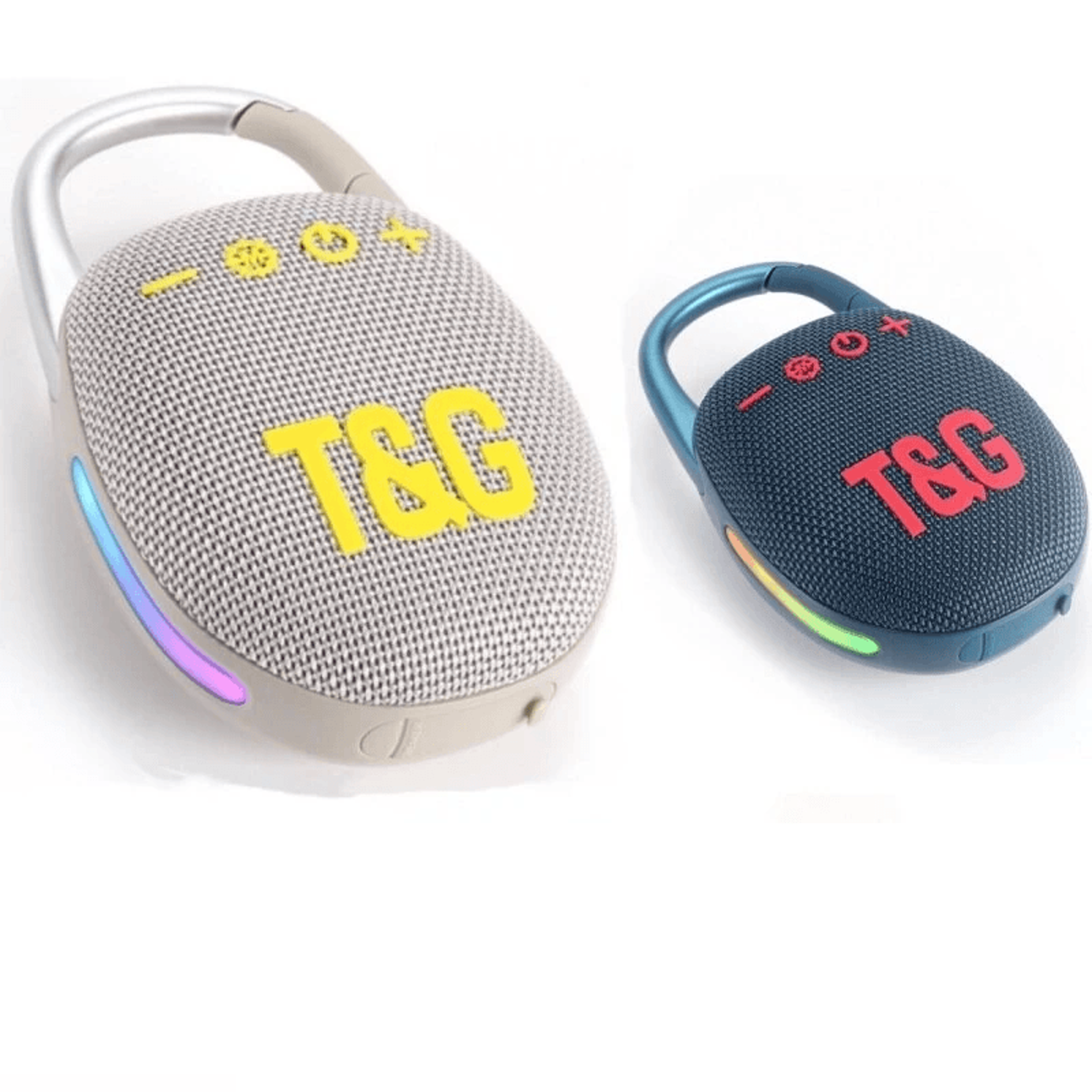 portable bluetooth speaker with tws fm radio and led light